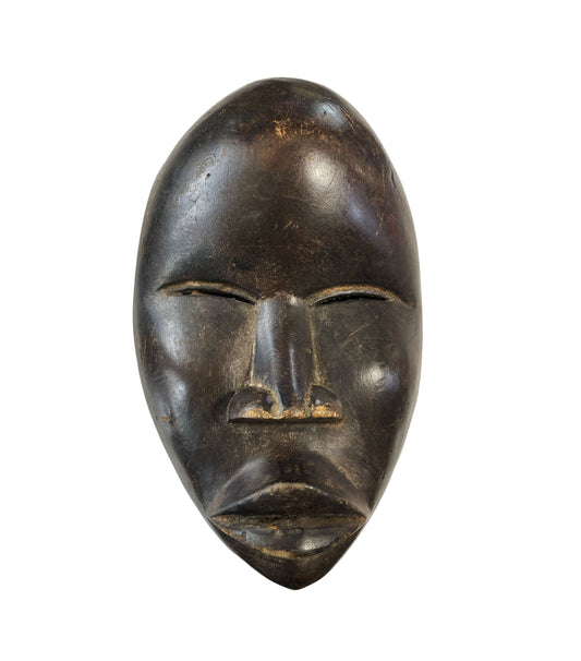 #3521 Superb African I .Coast Dan Ceremonial Mask 10.5" H