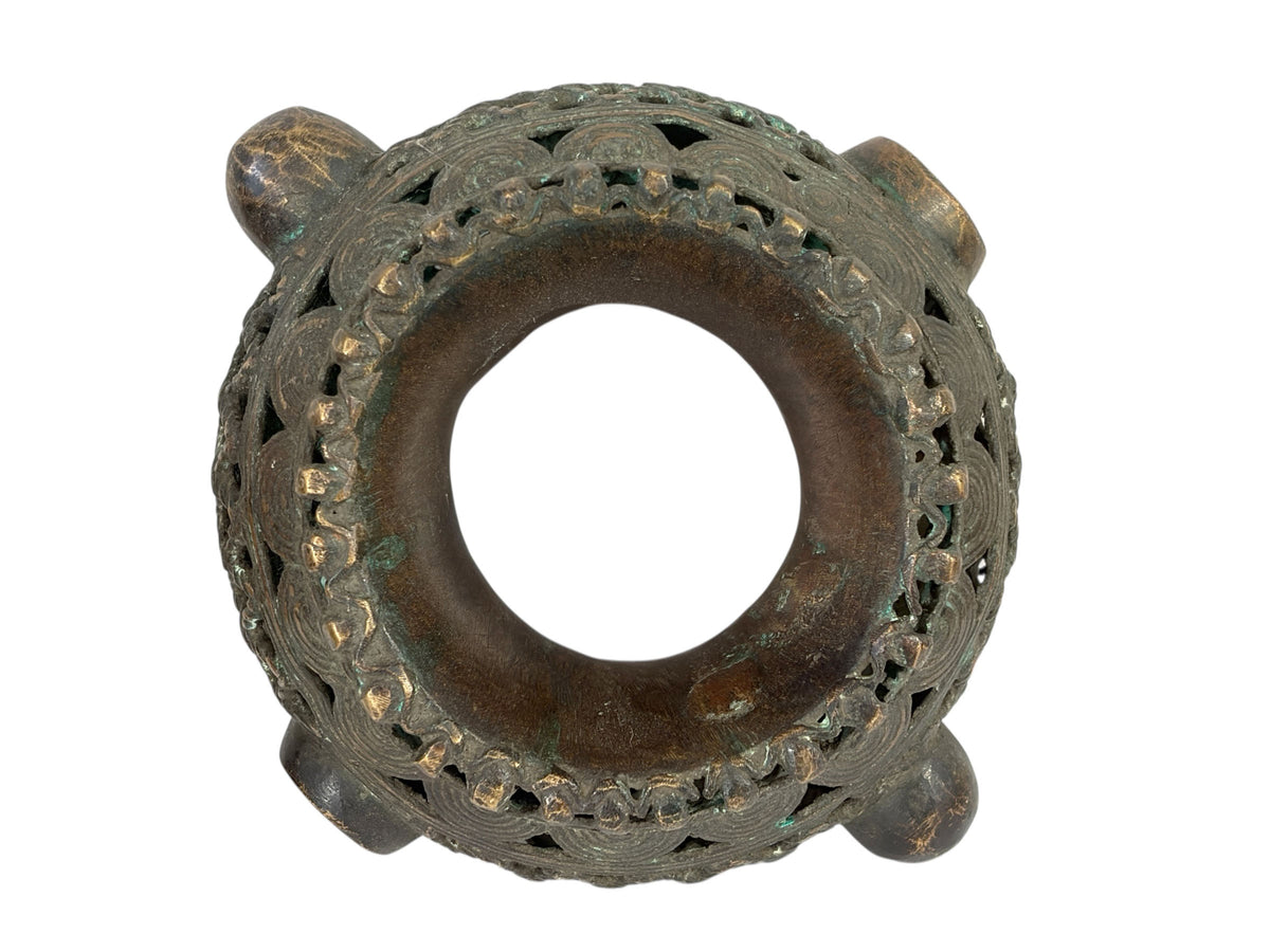 #3709 Superb vintage  Benin  Bronze Bracelet Currency Nigeria