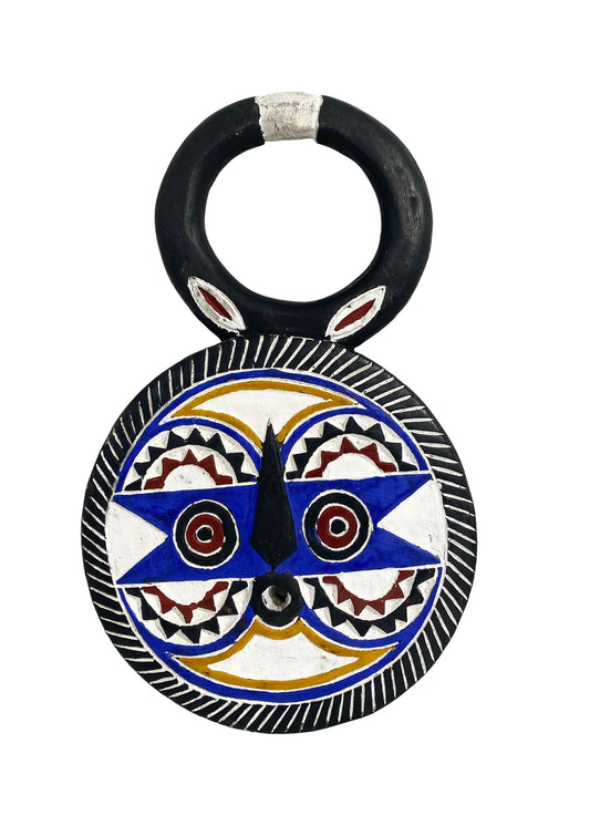 #2292 African Baule Goli Mask I Coast 19" H
