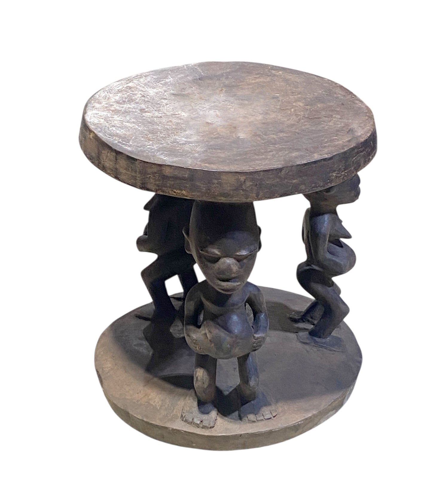 #1190 Superb  Rare African Maternity Baga  Stool/Table  Guinea 16" H