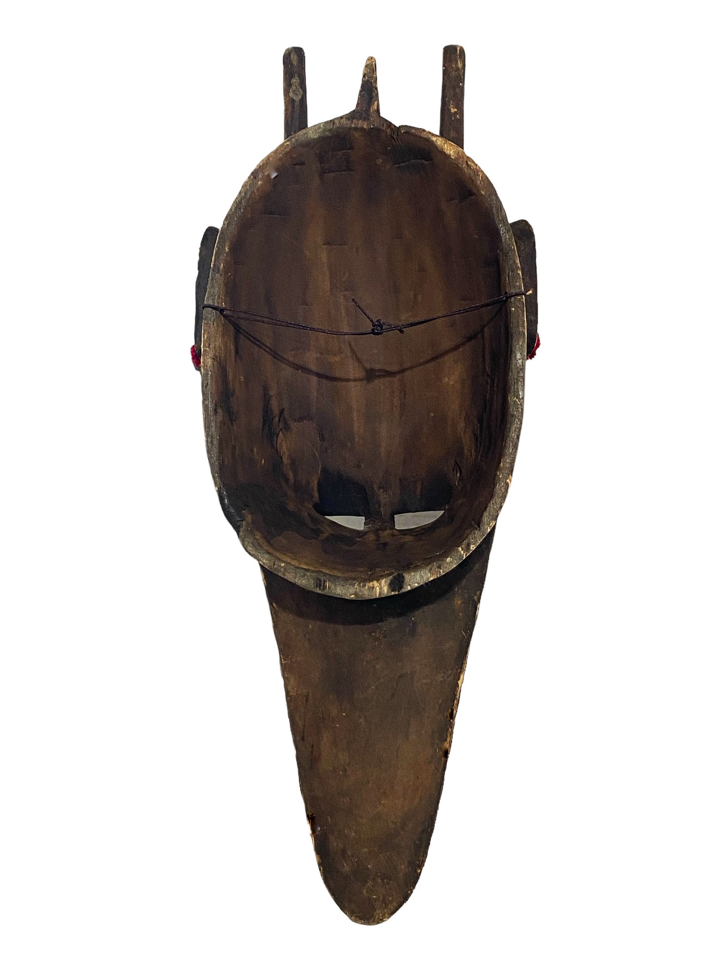 #3451 African Old Kore Mask Marka  Mali  23.5"H