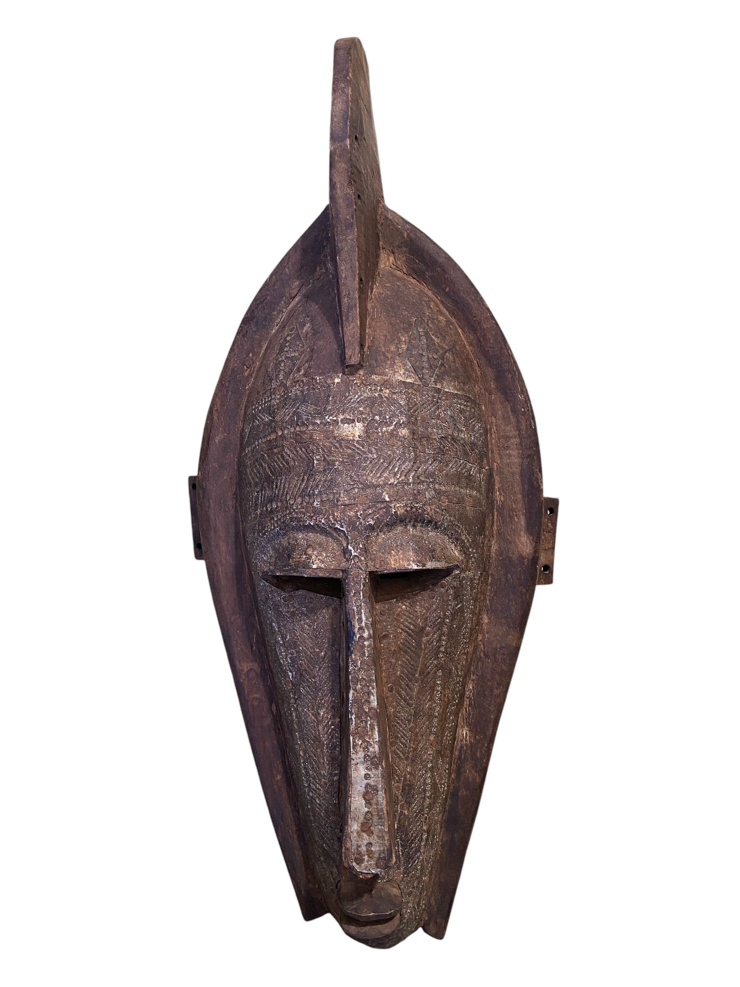 #794 African Kore Mask Marka Mali 21"