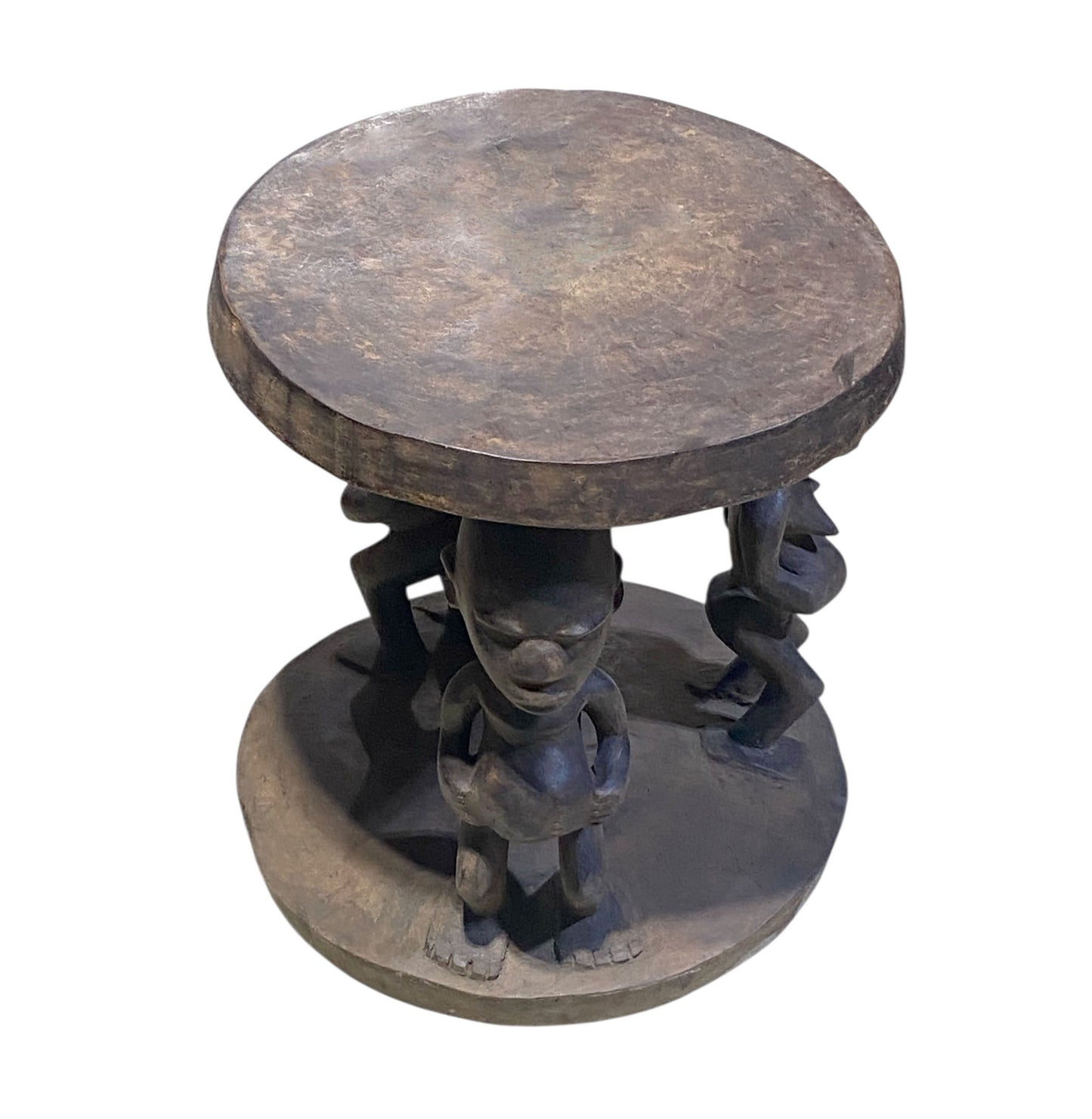 #1190 Superb  Rare African Maternity Baga  Stool/Table  Guinea 16" H