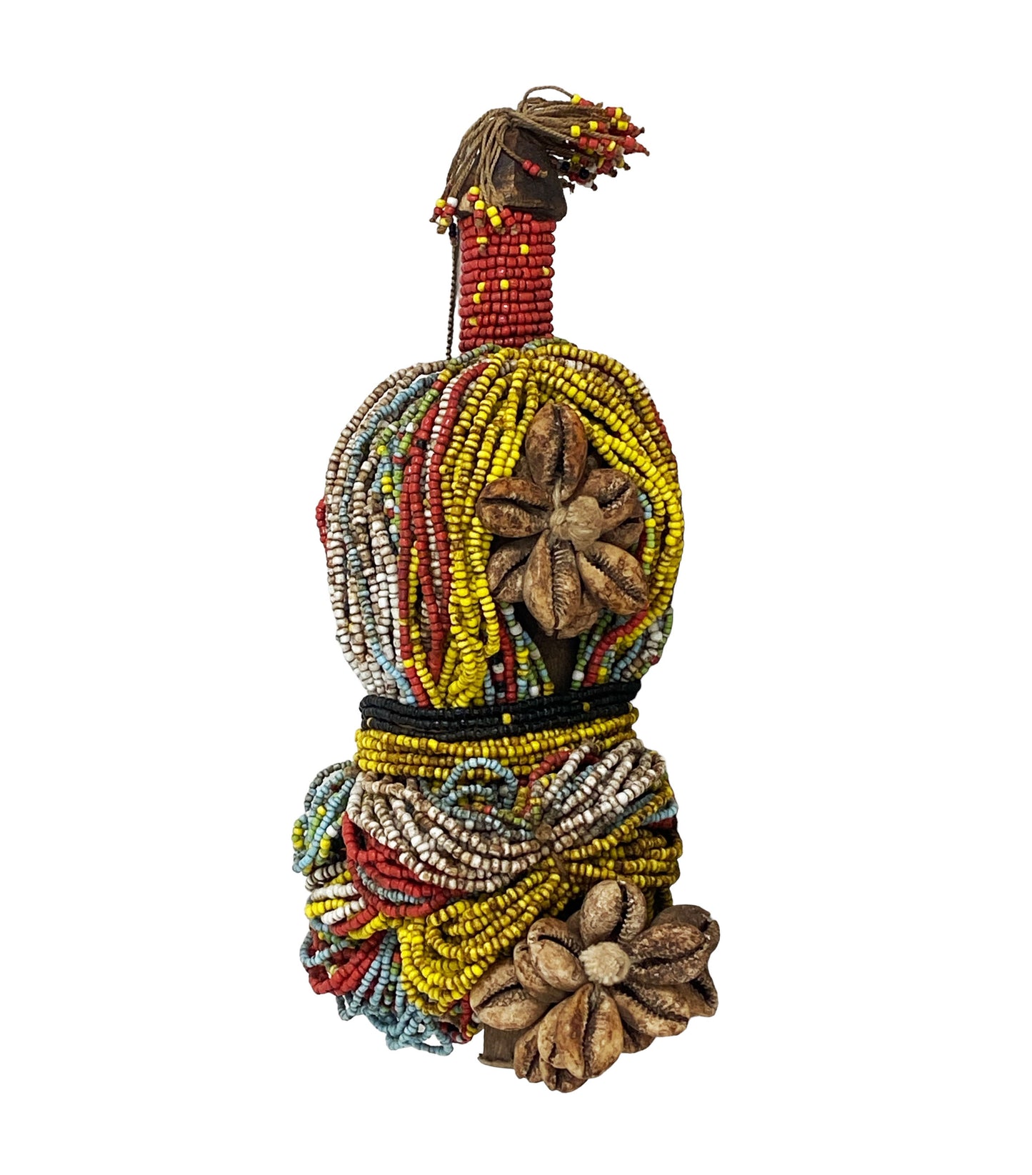 #7267 Superb African Fali Fertility Doll Phallic Cameroon 11" H