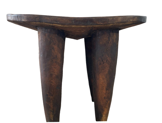 # 7276  African Carved Wood Senufo Table/Stool 21" W