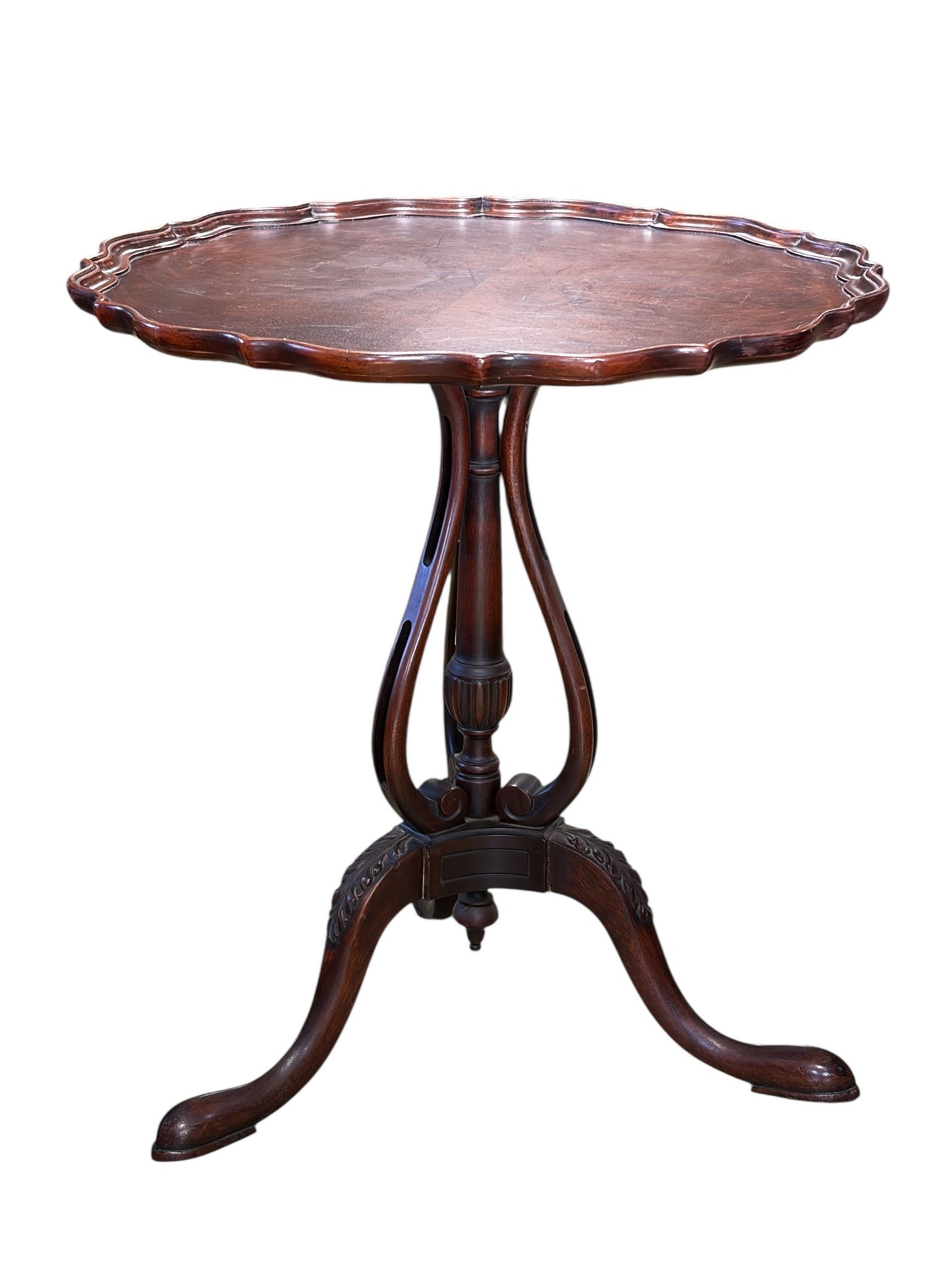 #439 Vintage Georgian Style Tilt Top Side Table