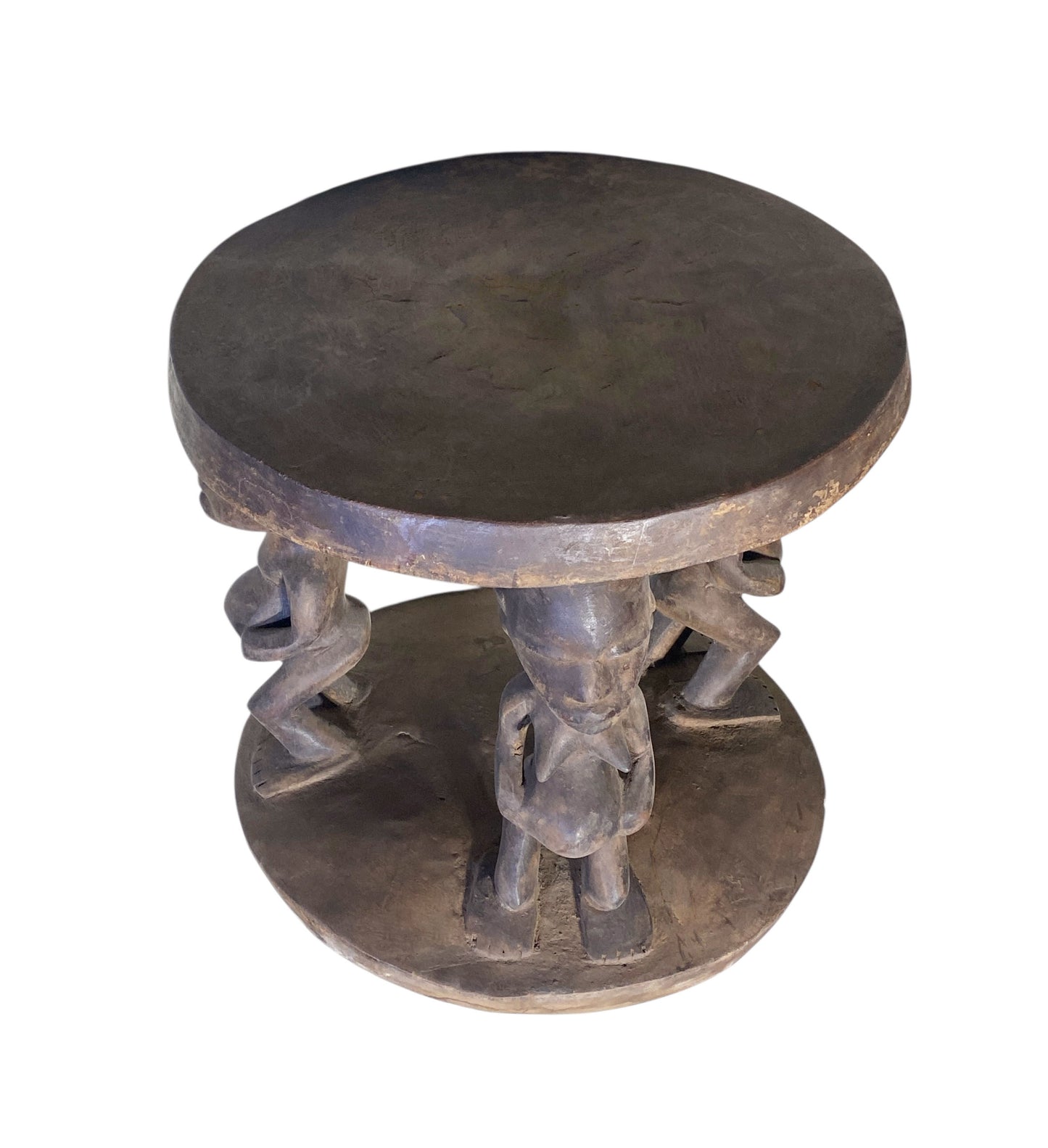 #1190 Superb  Rare African Maternity Baga  Stool/Table  Guinea 16" H