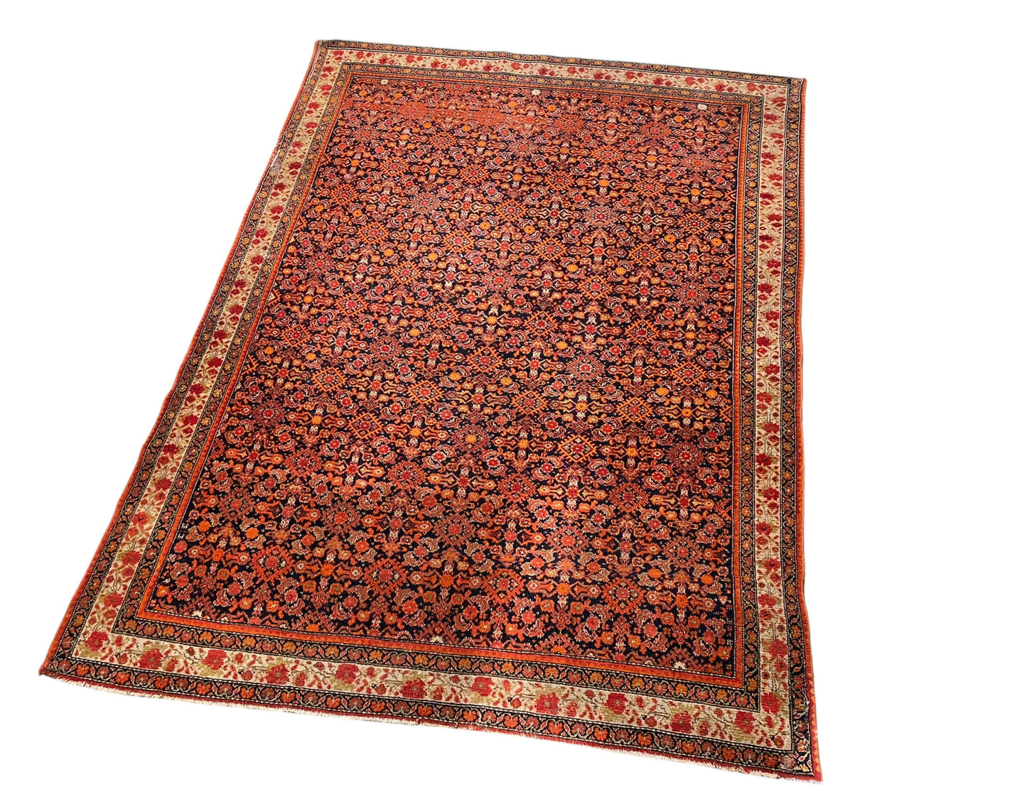 #3066 Antique Fereghan Rug 6.4' by 4.75'