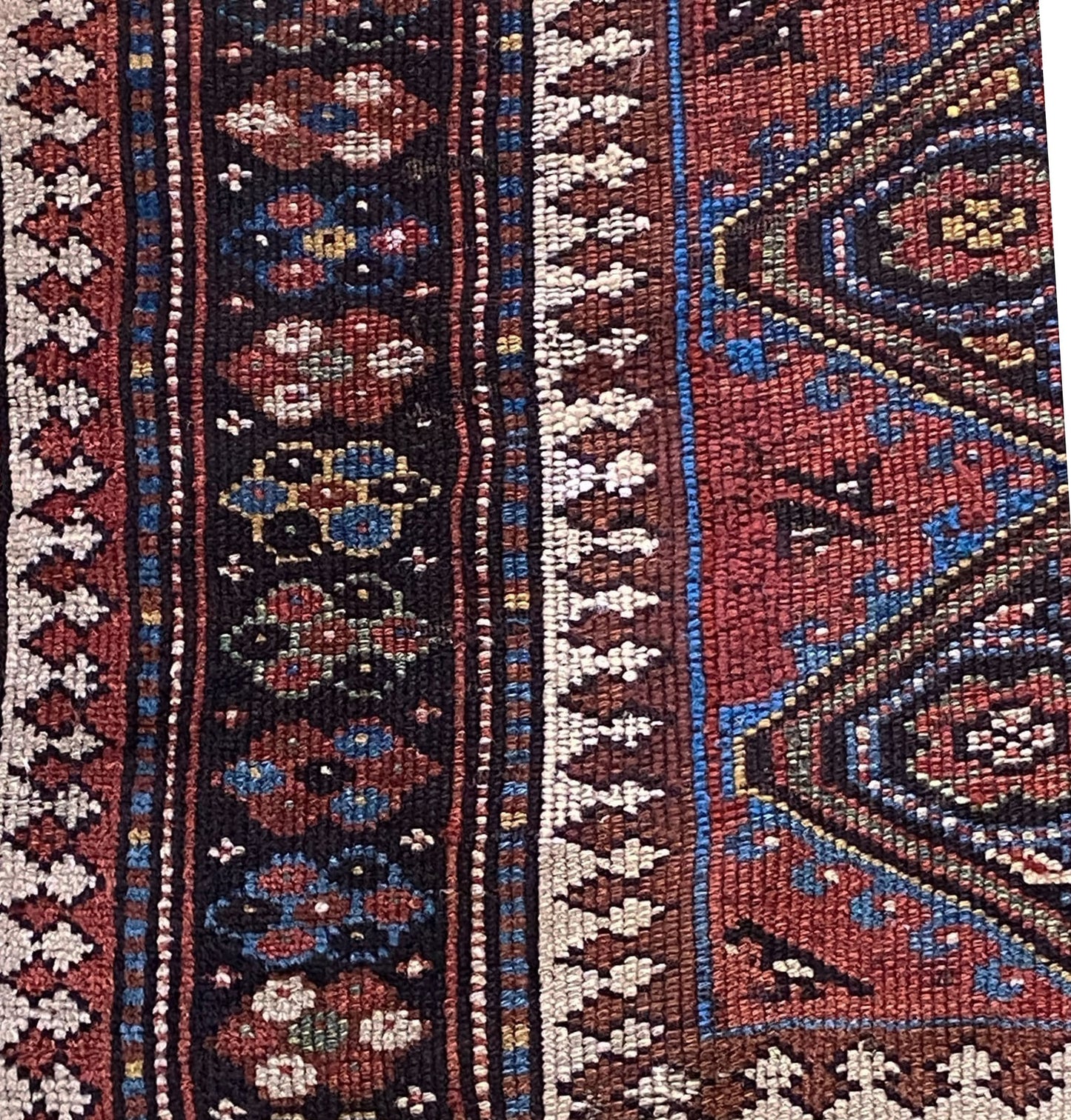 #7303 Antique Tribal Afshar Rug 6’2″ X 3’4″