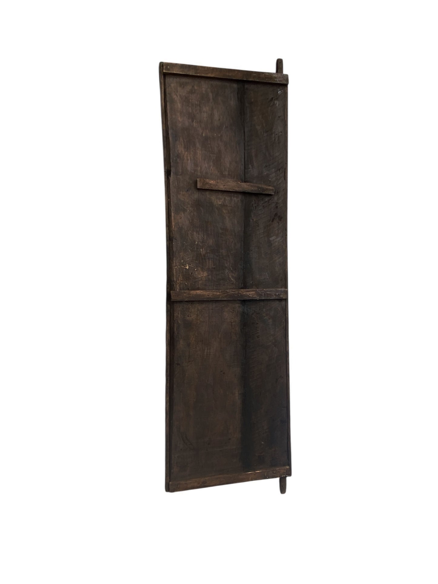 #6827 Vintage Granary Dogon Door w/Nomoo Ancestors /crocodiles/ Mali African 82" H