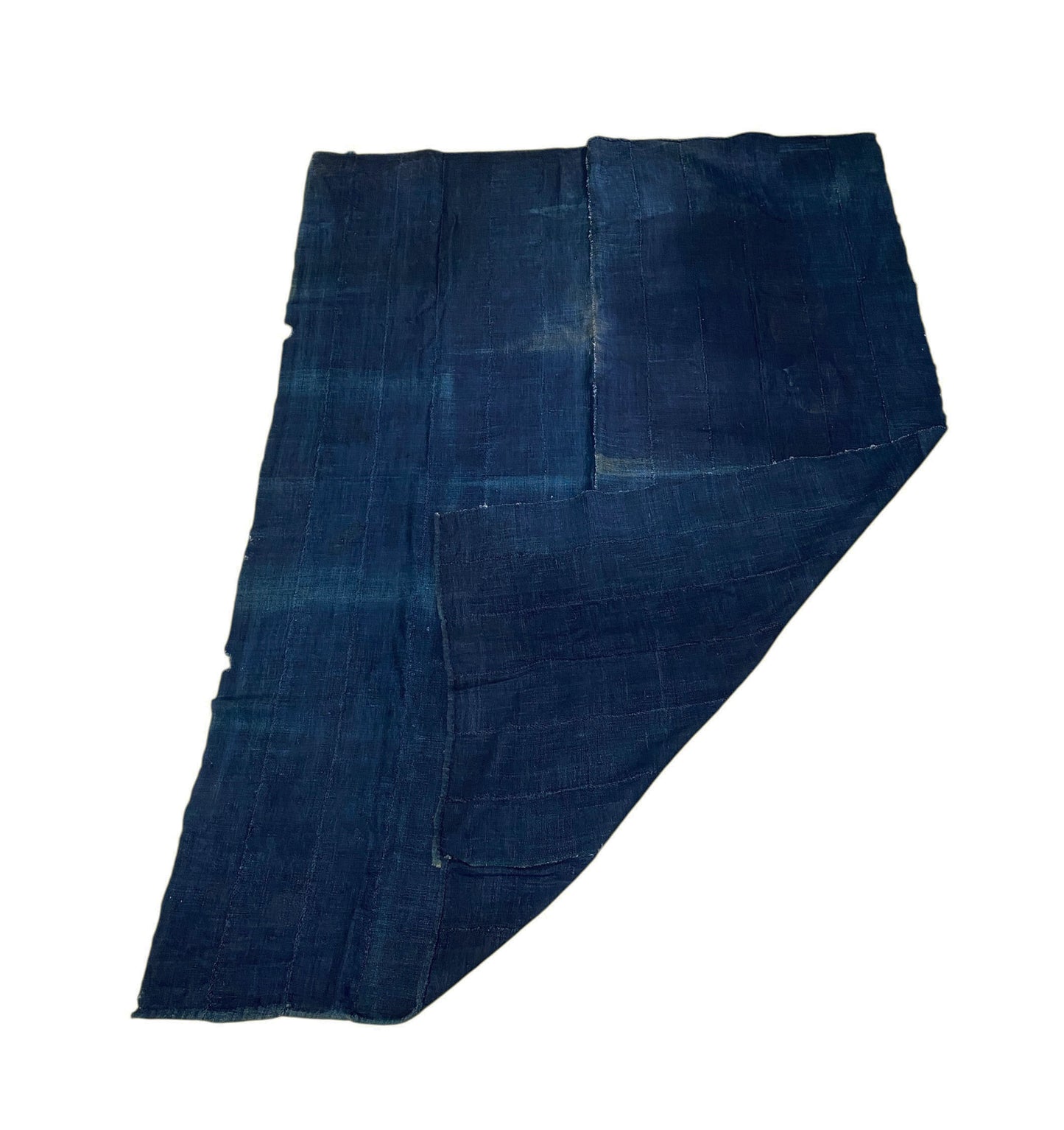 # 7311 Fine Plain Indigo Cloth - Mossi Tribe Burkina Faso 60"