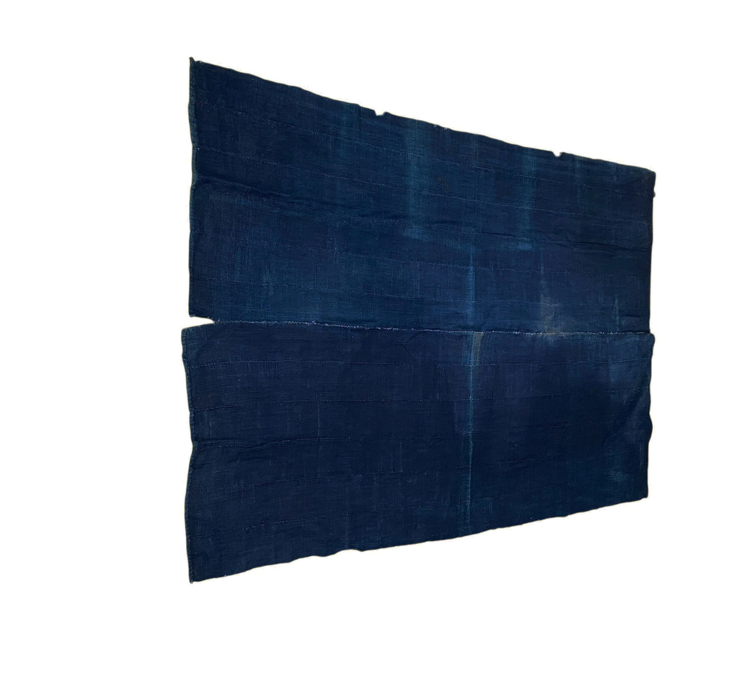 # 7311 Fine Plain Indigo Cloth - Mossi Tribe Burkina Faso 60"