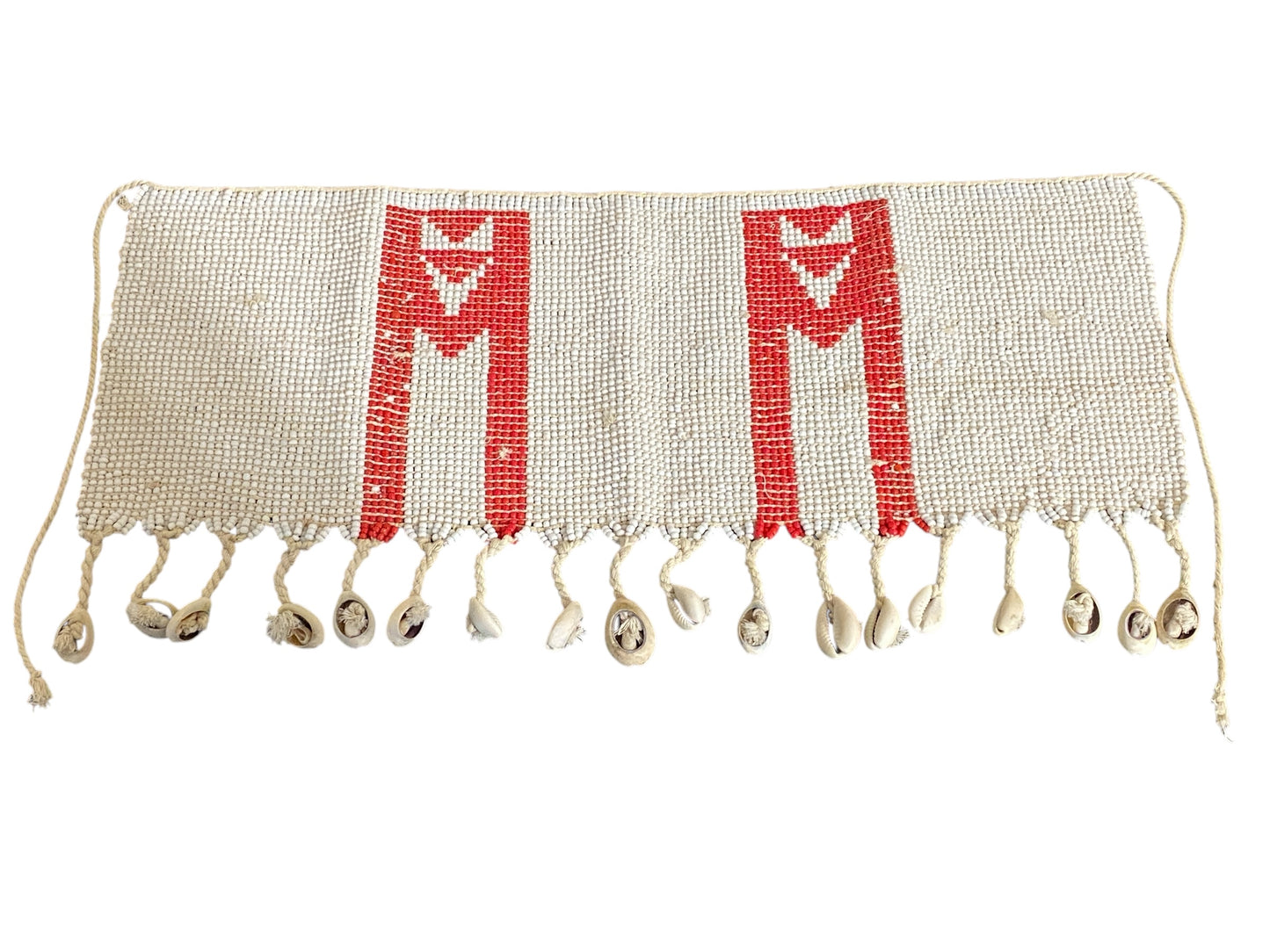 #6314 Ceremonial Skirt Kirdi Beaded Cache Sex Pikuran Cameroon