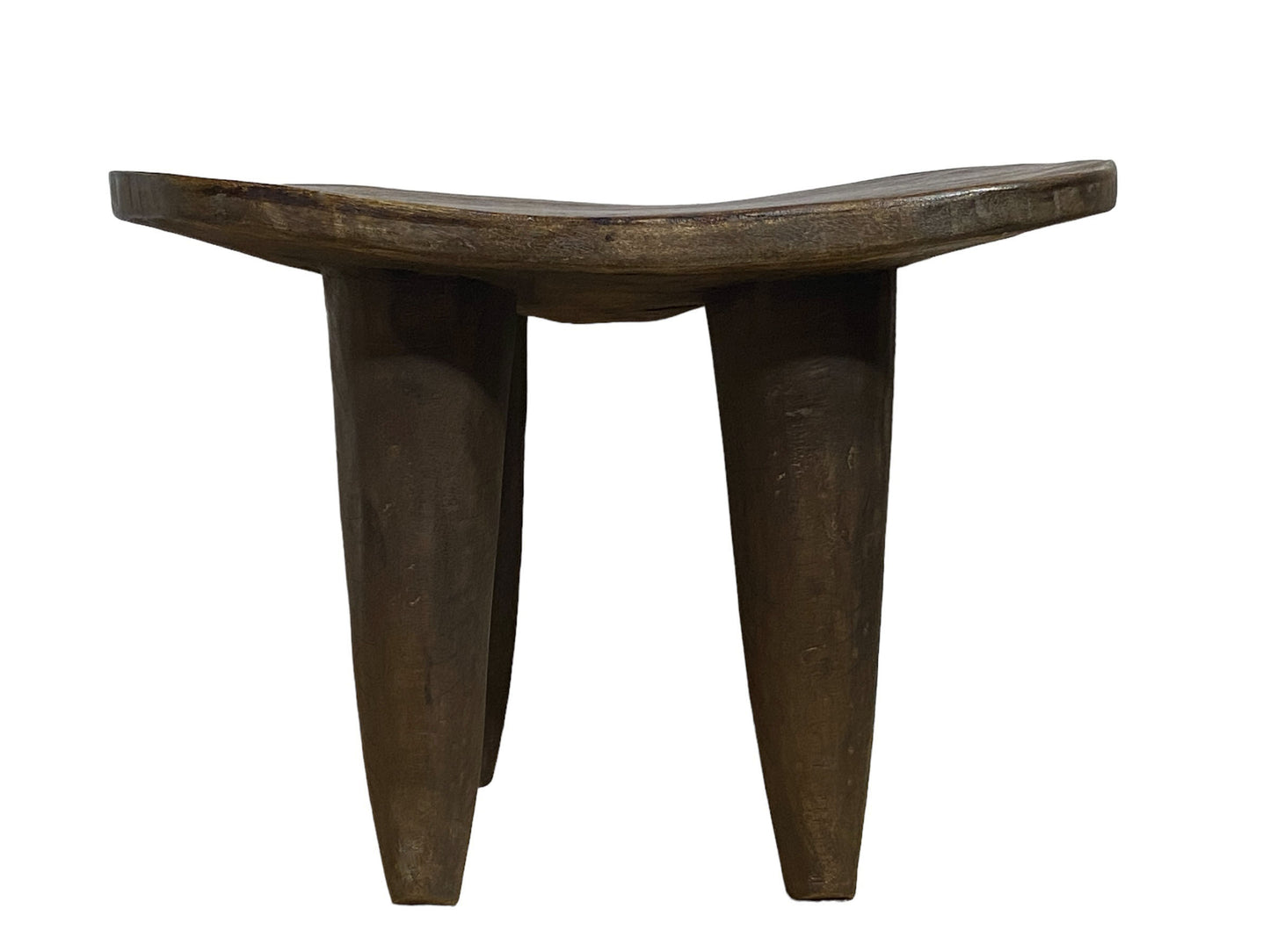 # 6053 African Carved Wood Senufo Table/Stool 23.75" W