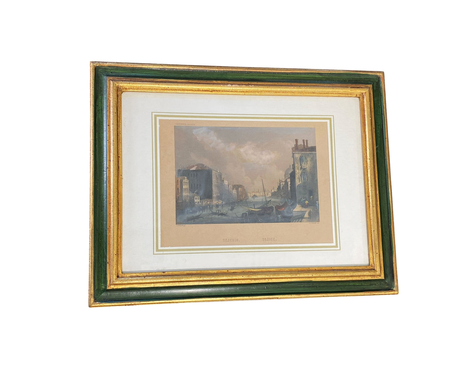 #46 Pendant of two Farmed Prints of Venice