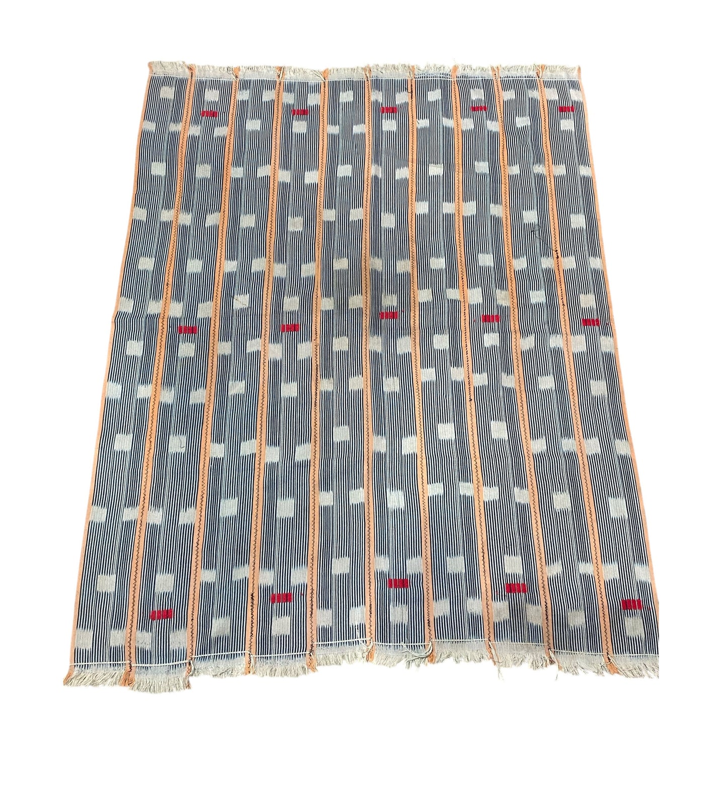#530 Vintage Baule  Indigo Cloth/Textile Côte d’Ivoire. 54" w