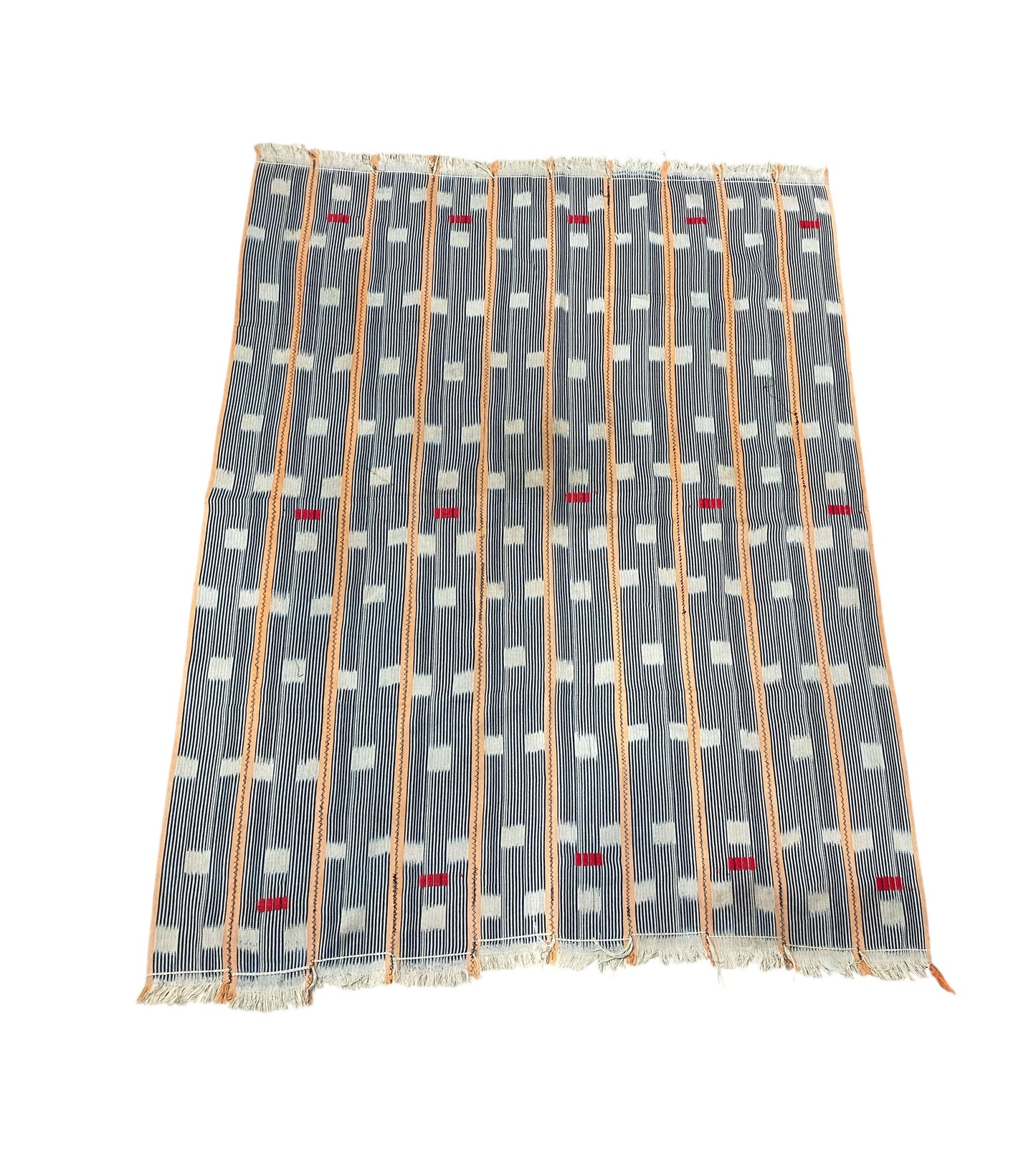 #530 Vintage Baule  Indigo Cloth/Textile Côte d’Ivoire. 54" w