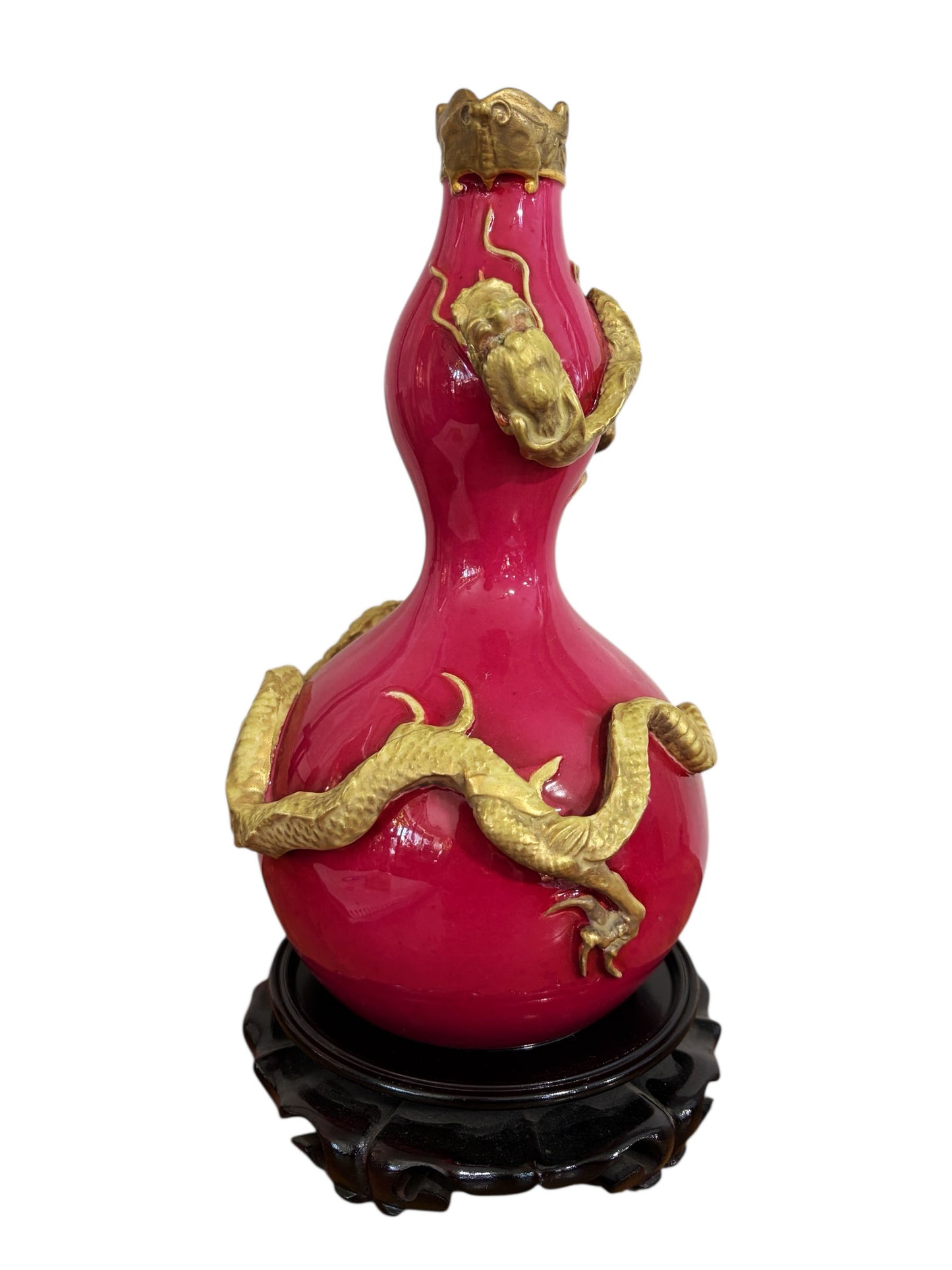 #384  Superb 19th .c Royal Worcester Porcelain Dragon Ewer