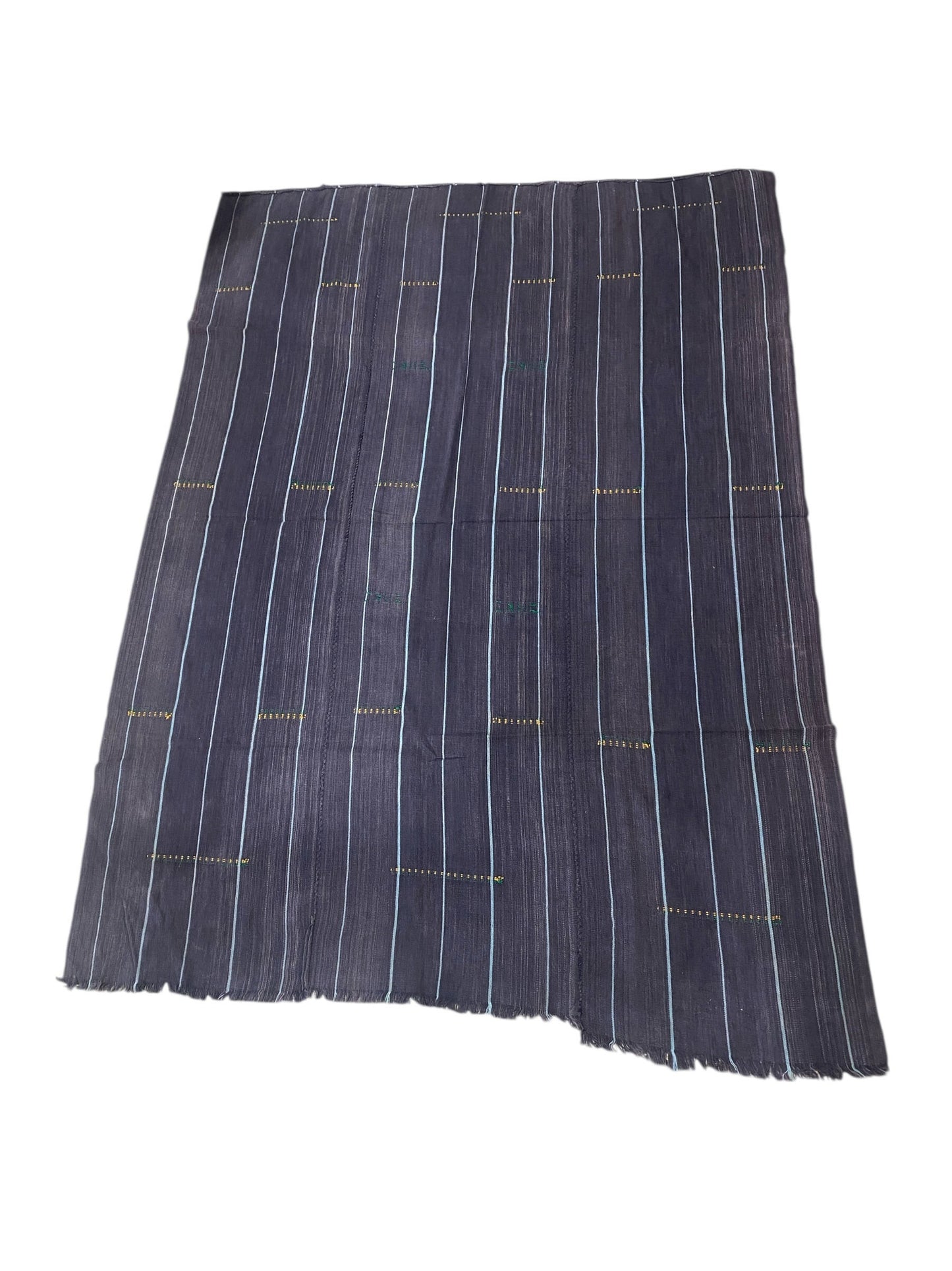 # 525 Fine handwoven Black Cloth - Mossi Tribe Burkina Faso 58"