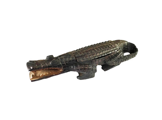 #3914  Large African Akan Awari Mancala Game Board 32.5" w