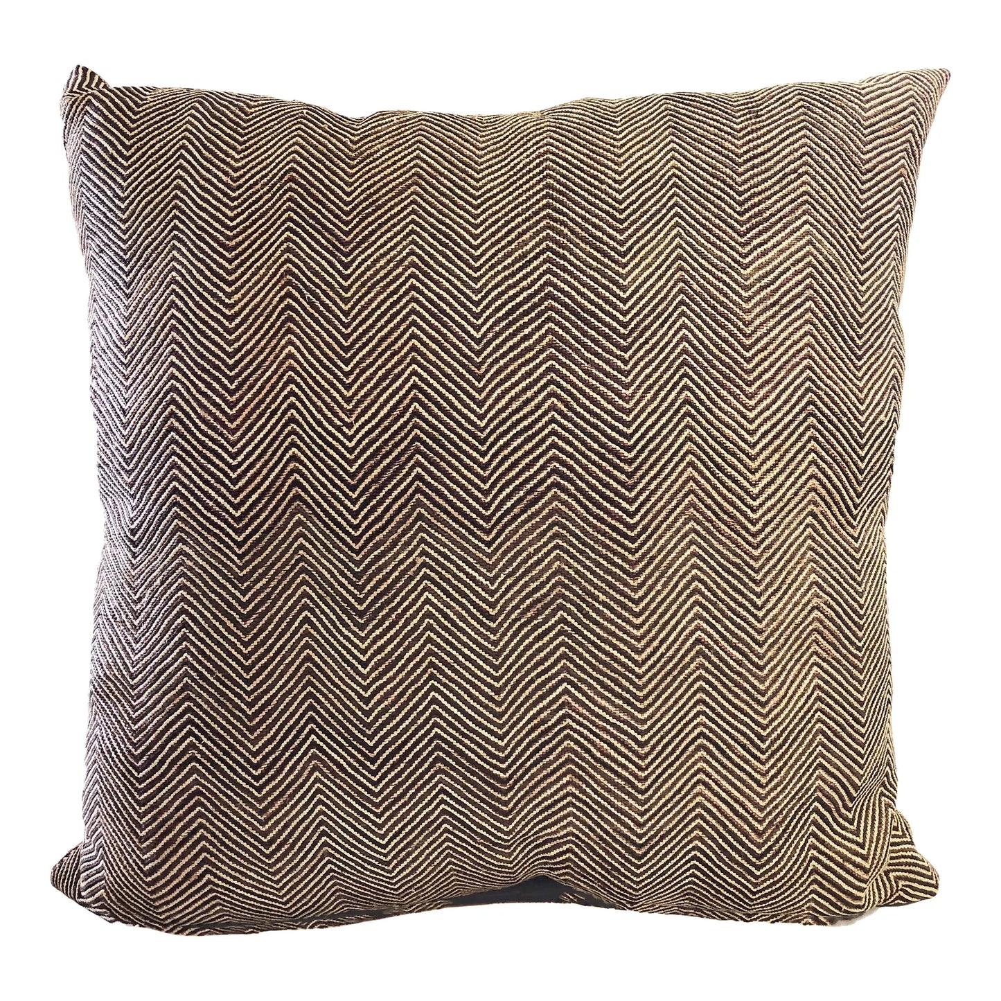#243 Vintage LG  African Tribal Kuba Kasai Velvet Raffia Textile Pillow  22.5" by 23"