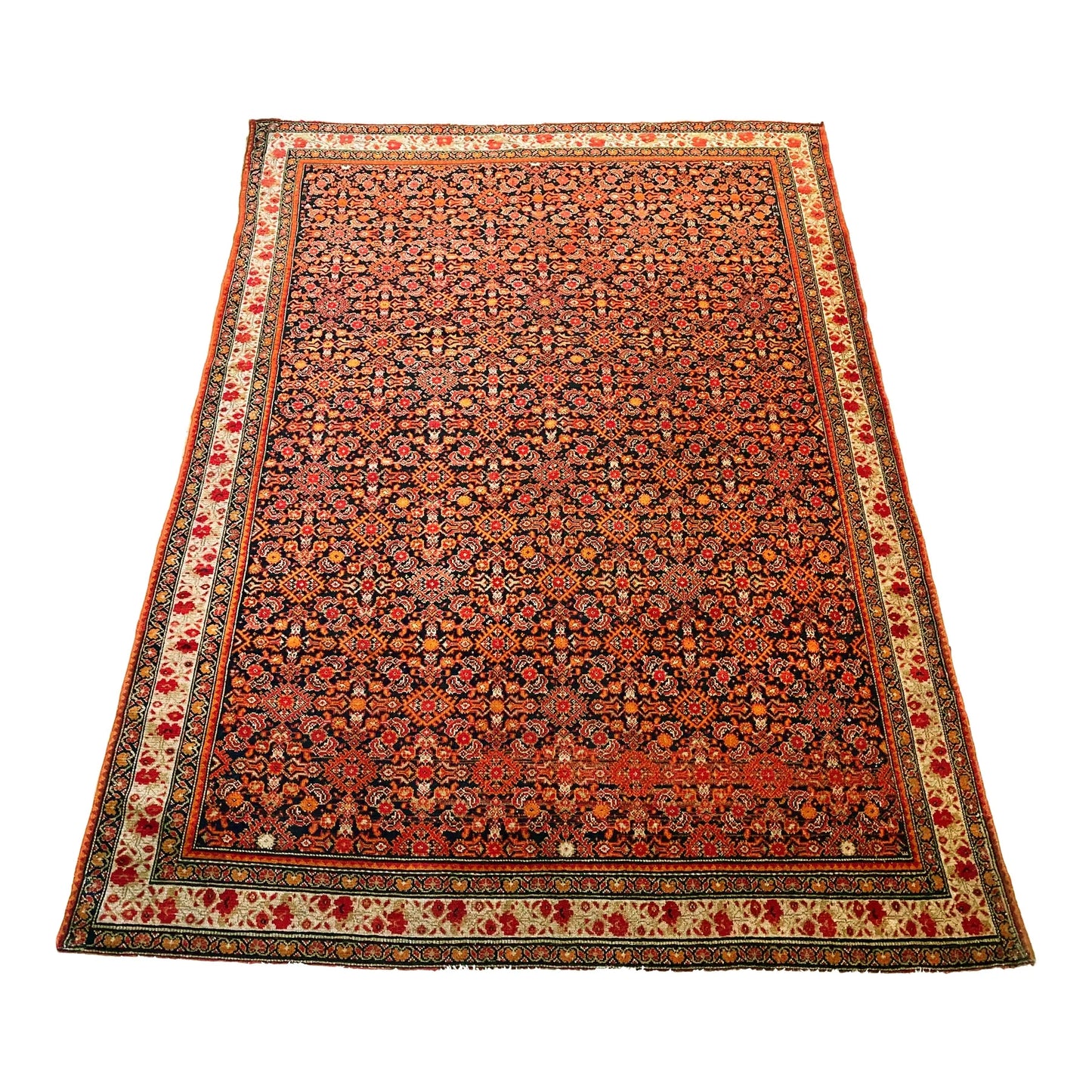 #3066 Antique Fereghan Rug 6.4' by 4.75'