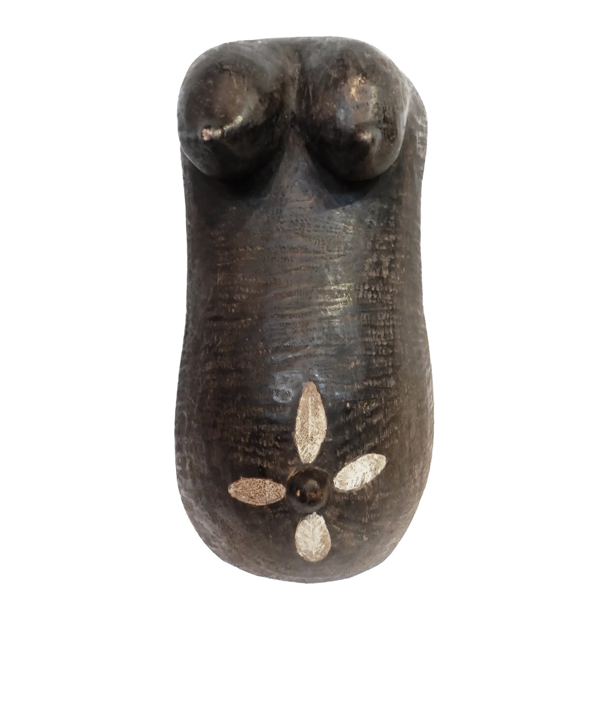 #570 Vintage Makonde Body Mask (Njorowe) Sculpture Tanzania 18.5" H