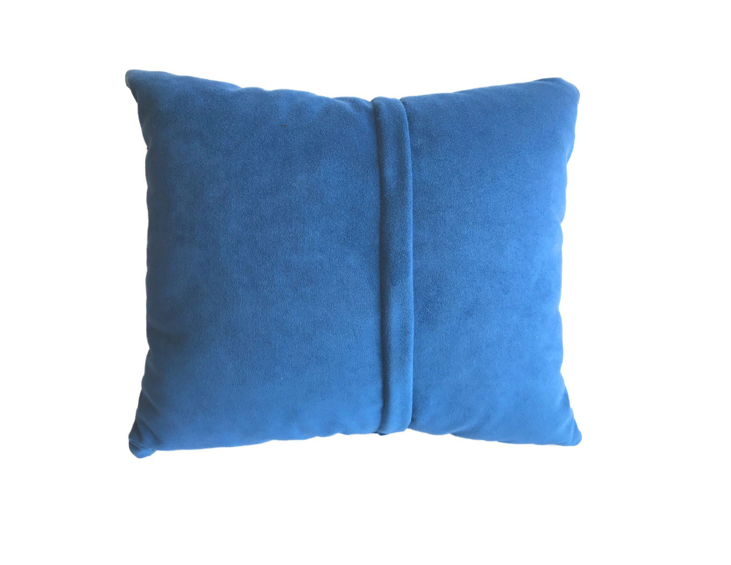 ##2248 African Custom Made Indigo Cloth Pillow 14.5" by 12"