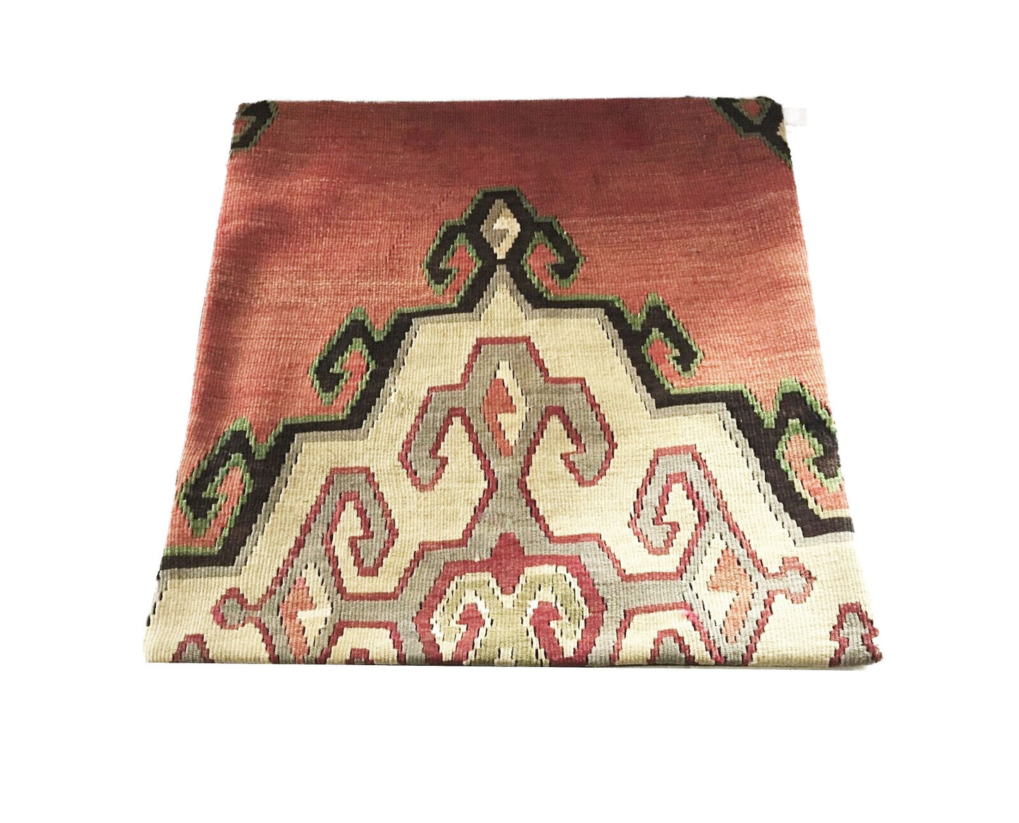 #1652 Superb Custom Made Old Turkish  Tribal Kilim Pillow Cover 20" by 20"