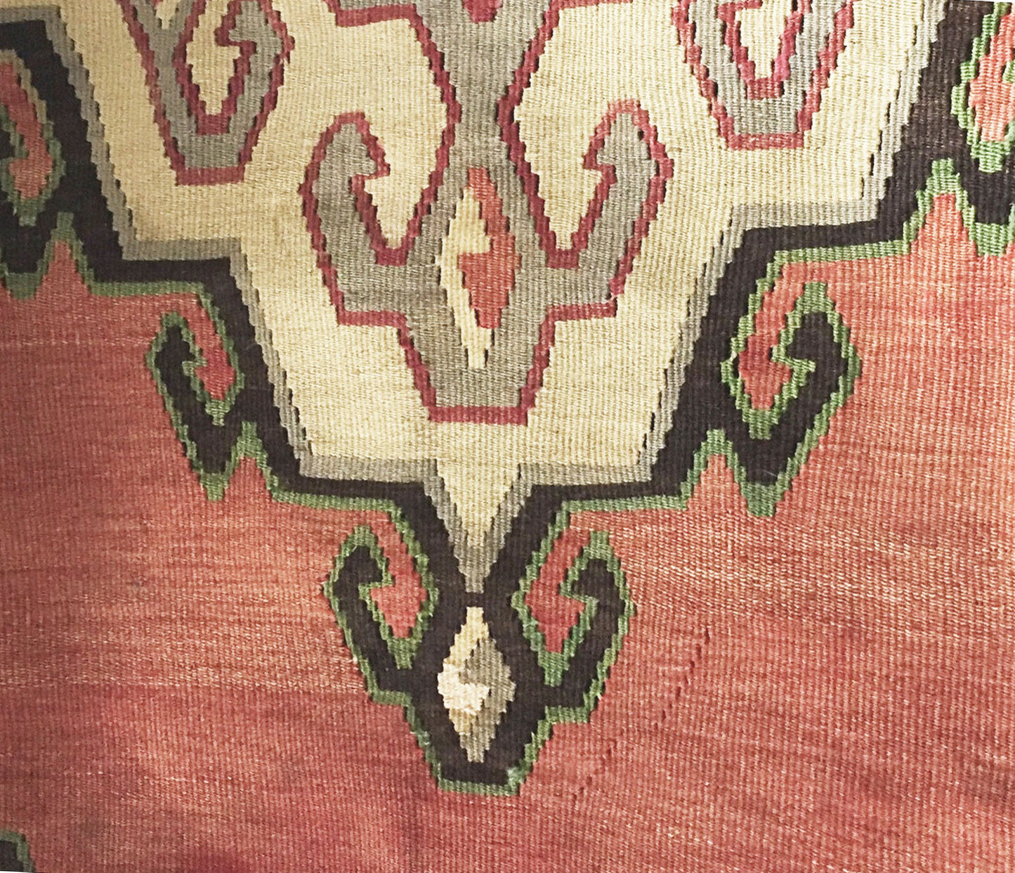 #1652 Superb Custom Made Old Turkish  Tribal Kilim Pillow Cover 20" by 20"