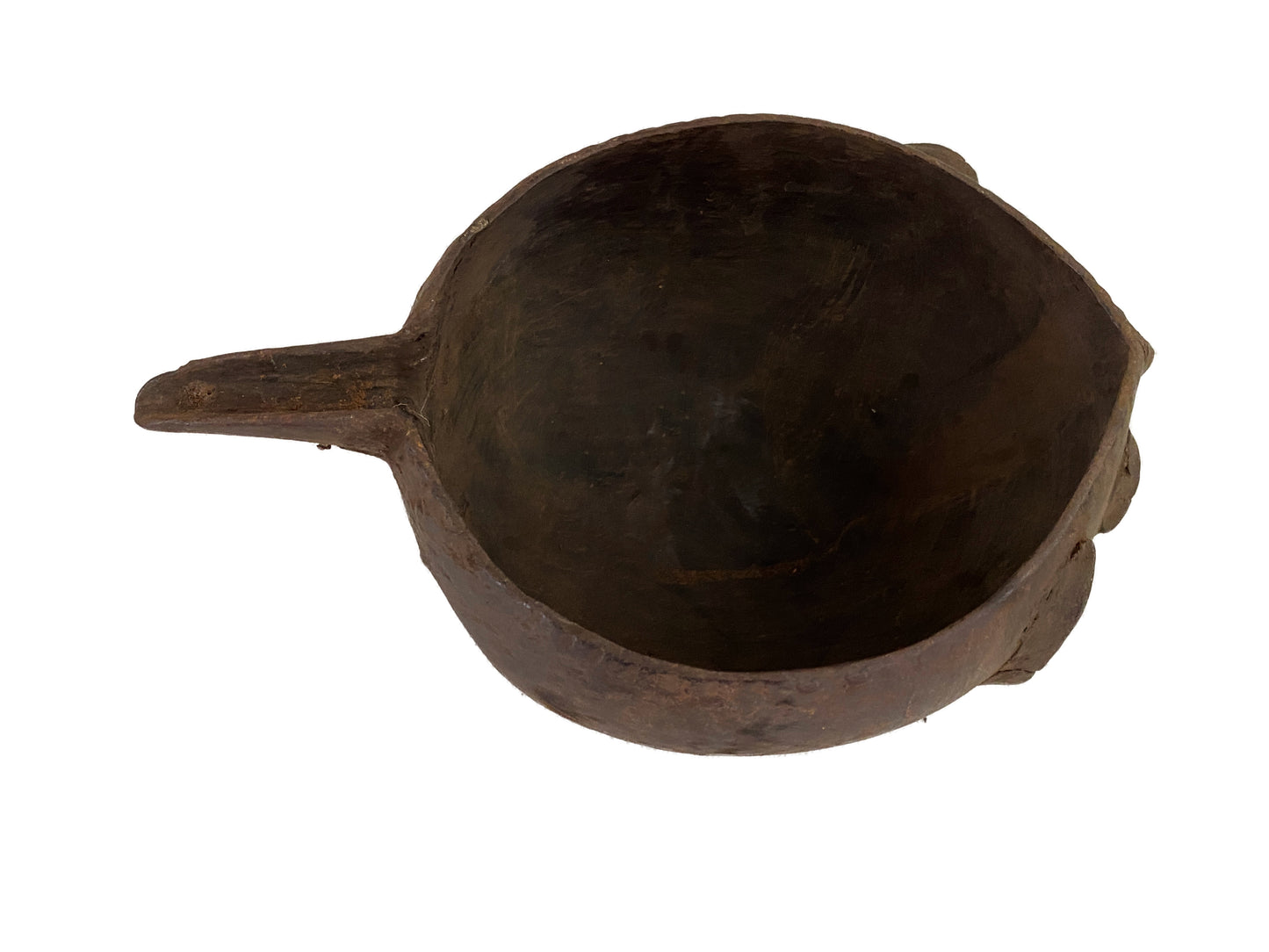 #3729 Kuba wooden Cup Figural Head Congo