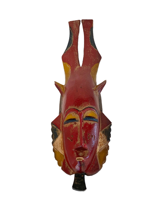 #3441 African Guru Passport Portrait Mask Cote d'Ivoire 14.5"