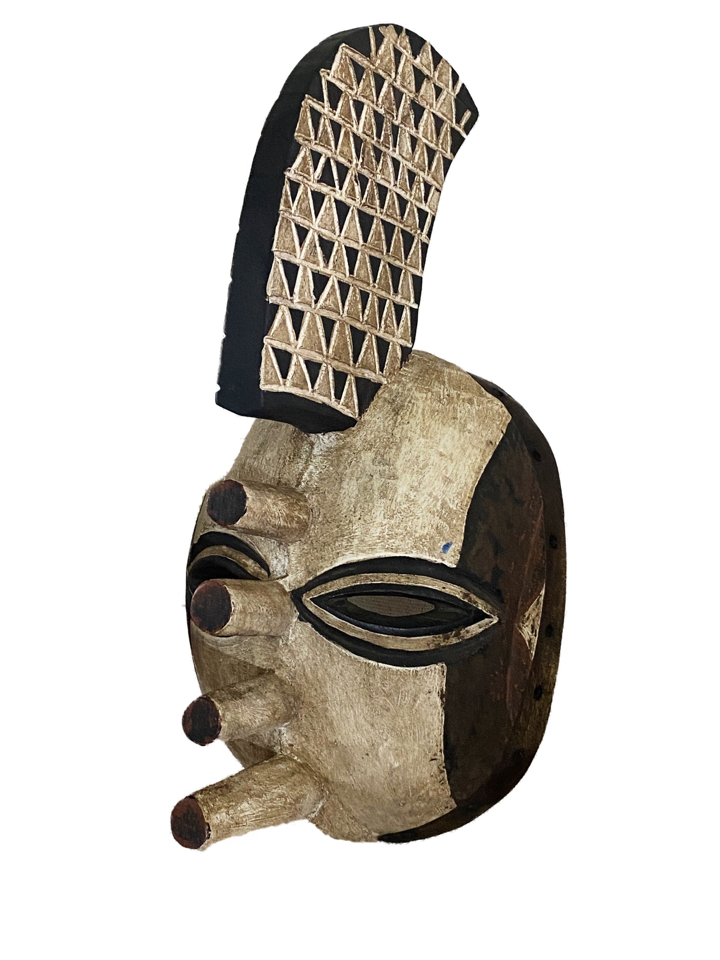 #3965 African Liberian Grebo  Mask 20.5" H