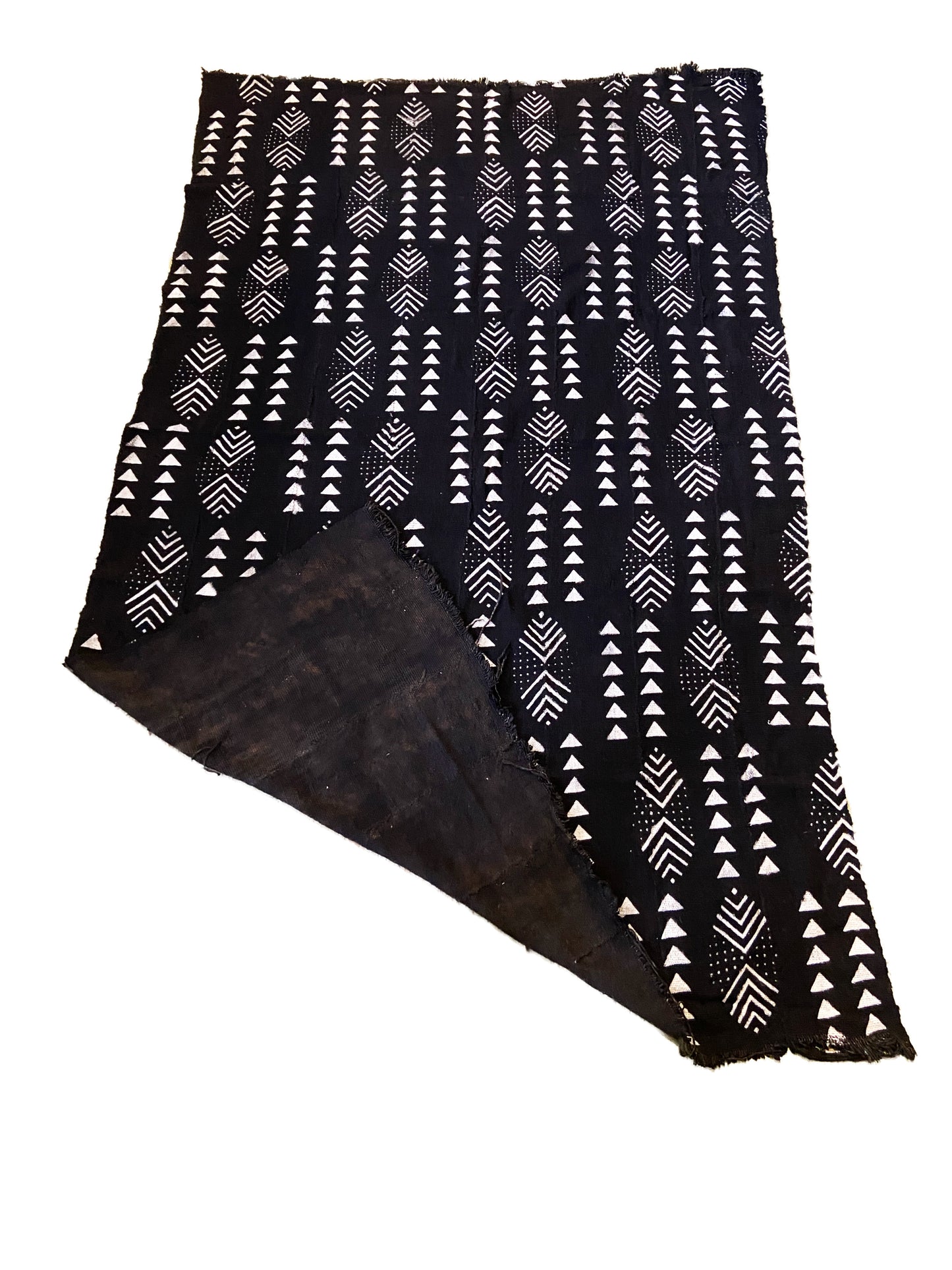 Malian Black & White Mud Cloth Textile #3620