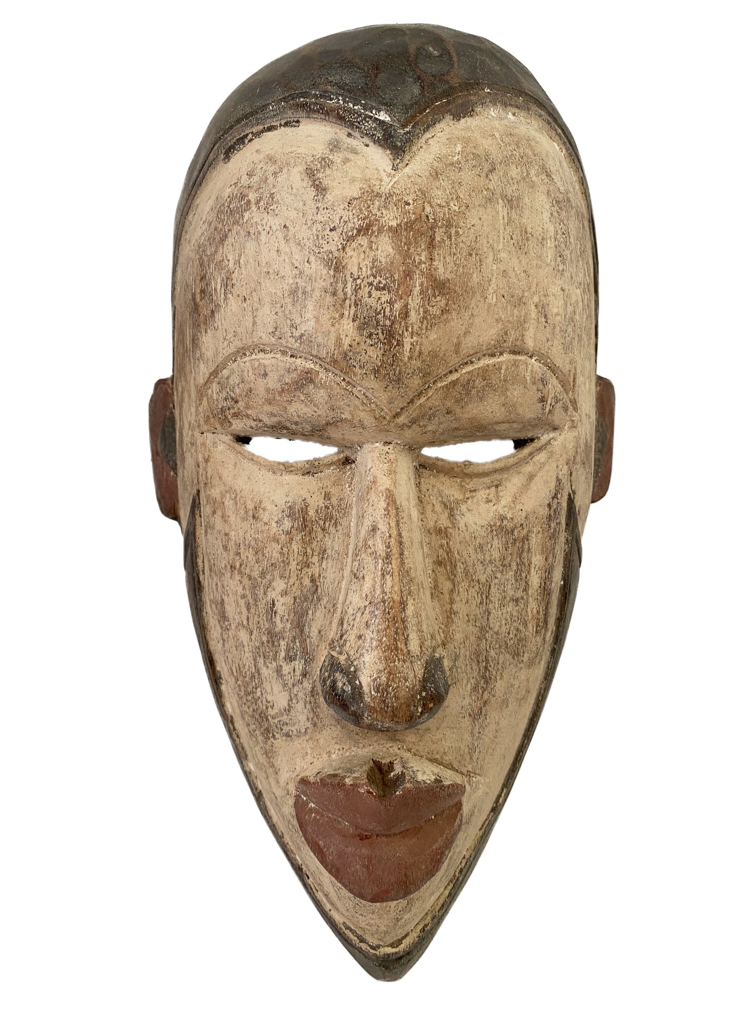 #3660 African Igbo Mask Nigeria 14.25 " H