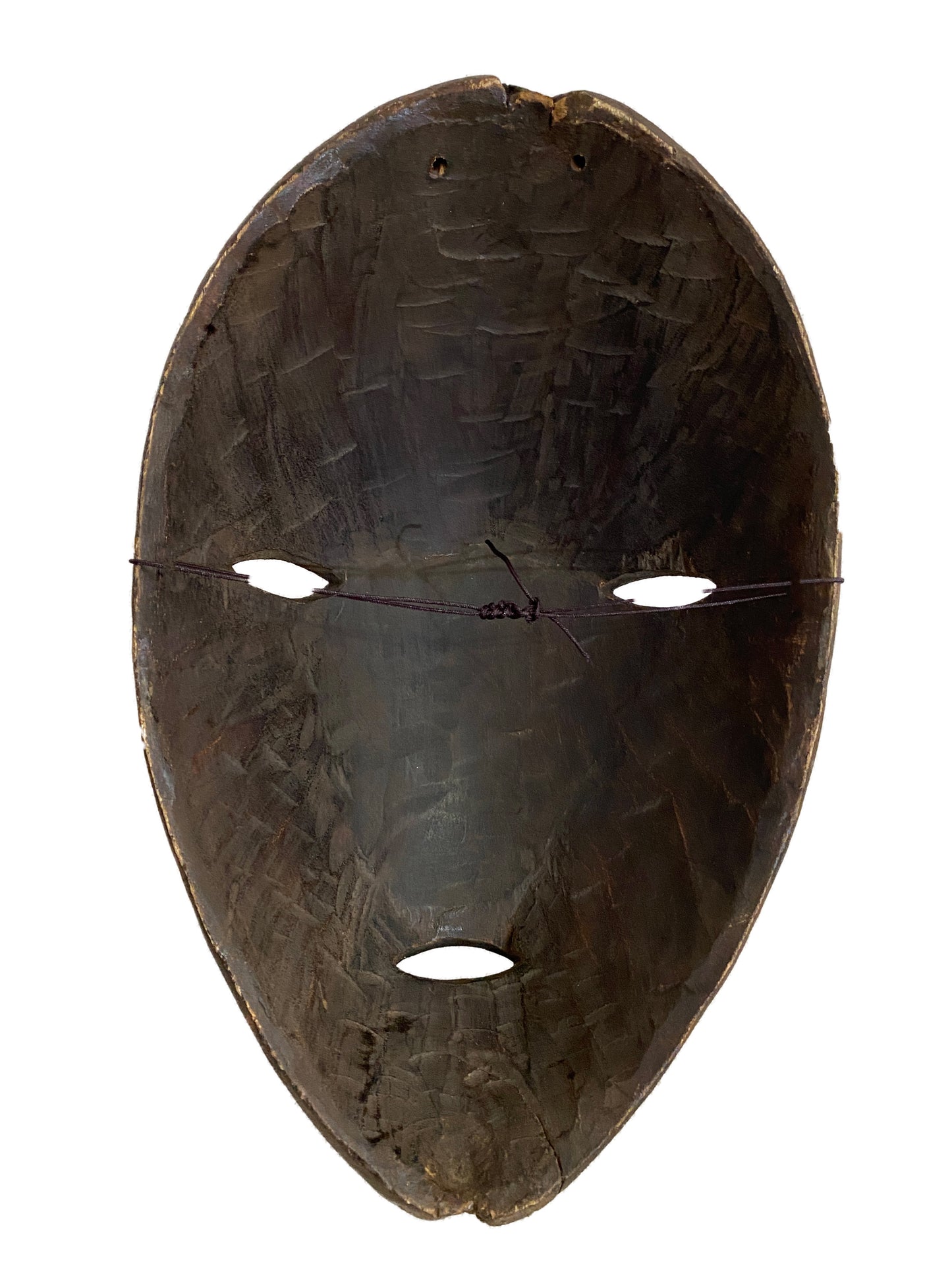 #3845A   African Songye Kifwebe Wooden Bird  Mask 15.25" H