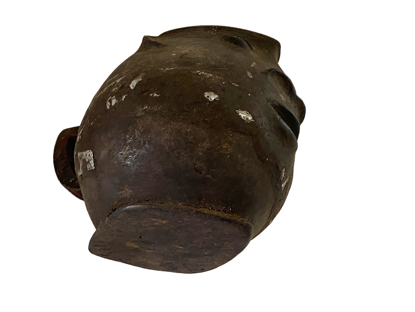#3735 Kuba wooden Cup Figural Head Congo