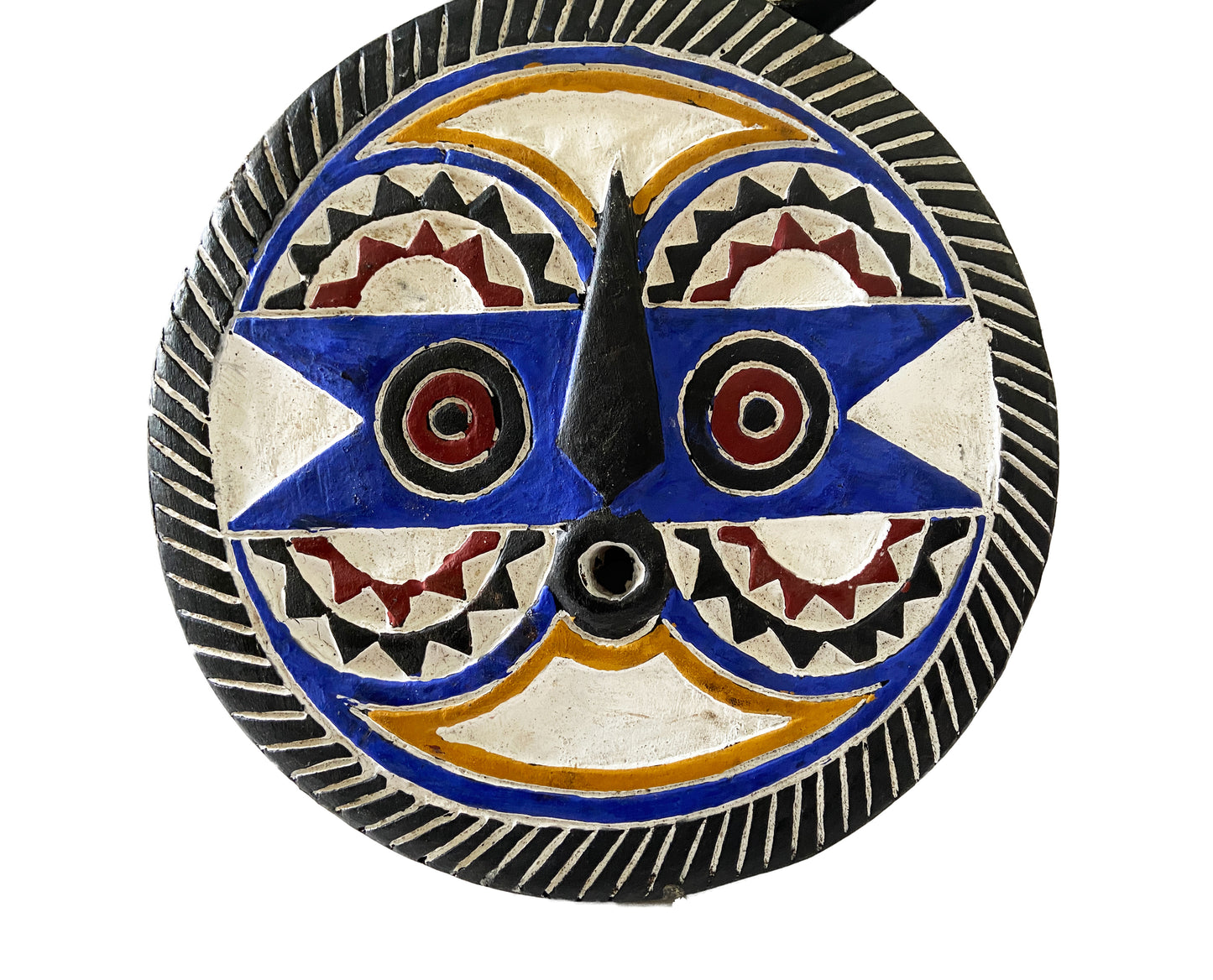 #2292 African Baule Goli Mask I Coast 19" H