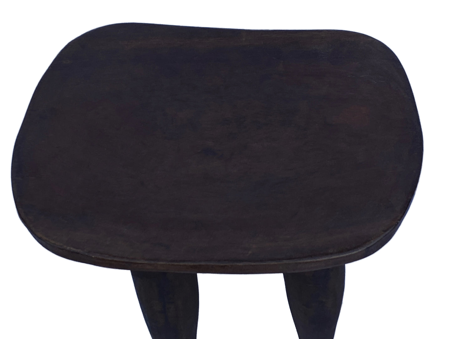 # 4209 Superb African Senufo Stool / Table  I coast 17" H by 22" w