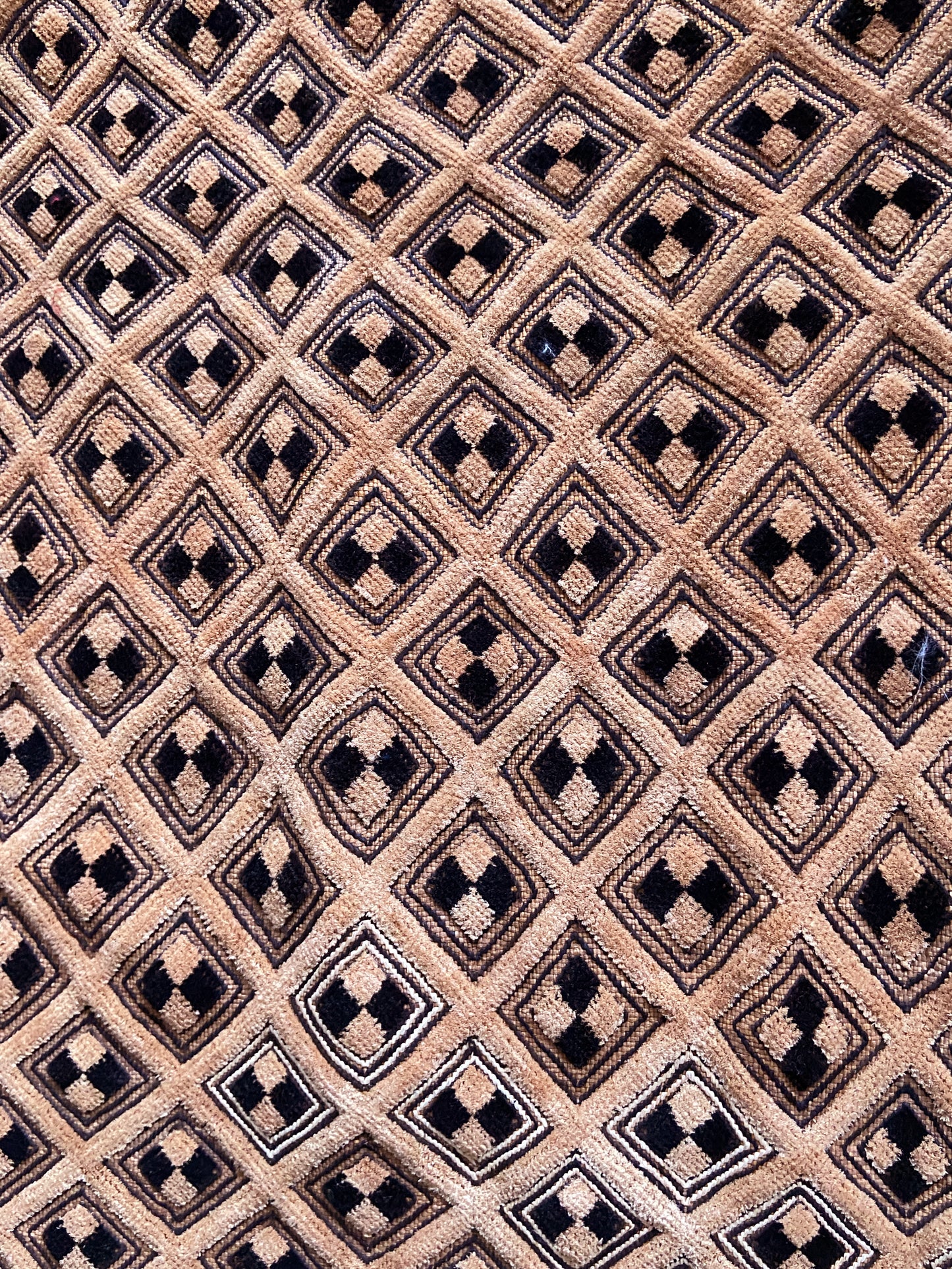 #2004 Kuba Kasai Raffia Textile