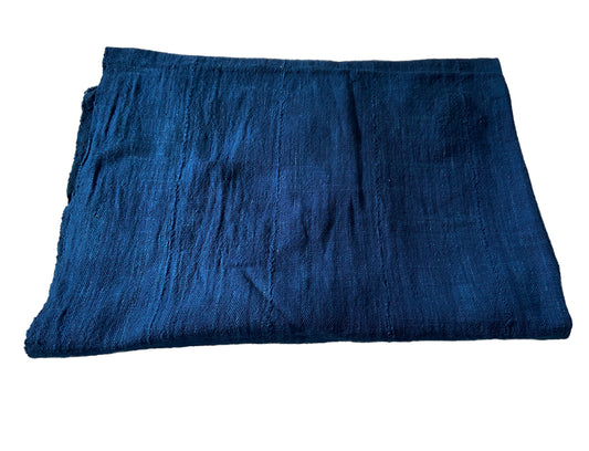 #2102Plain Indigo Cloth - Mossi Tribe Burkina Faso