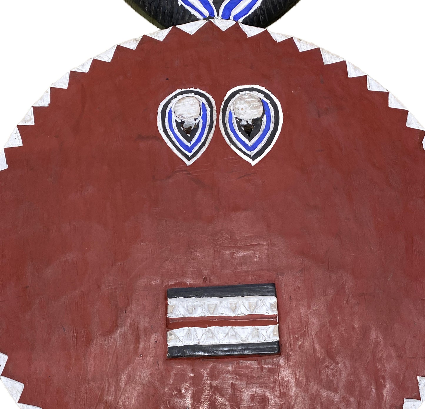 #4118 Large African Baule Goli Ceremonial Mask I Coast 45" H