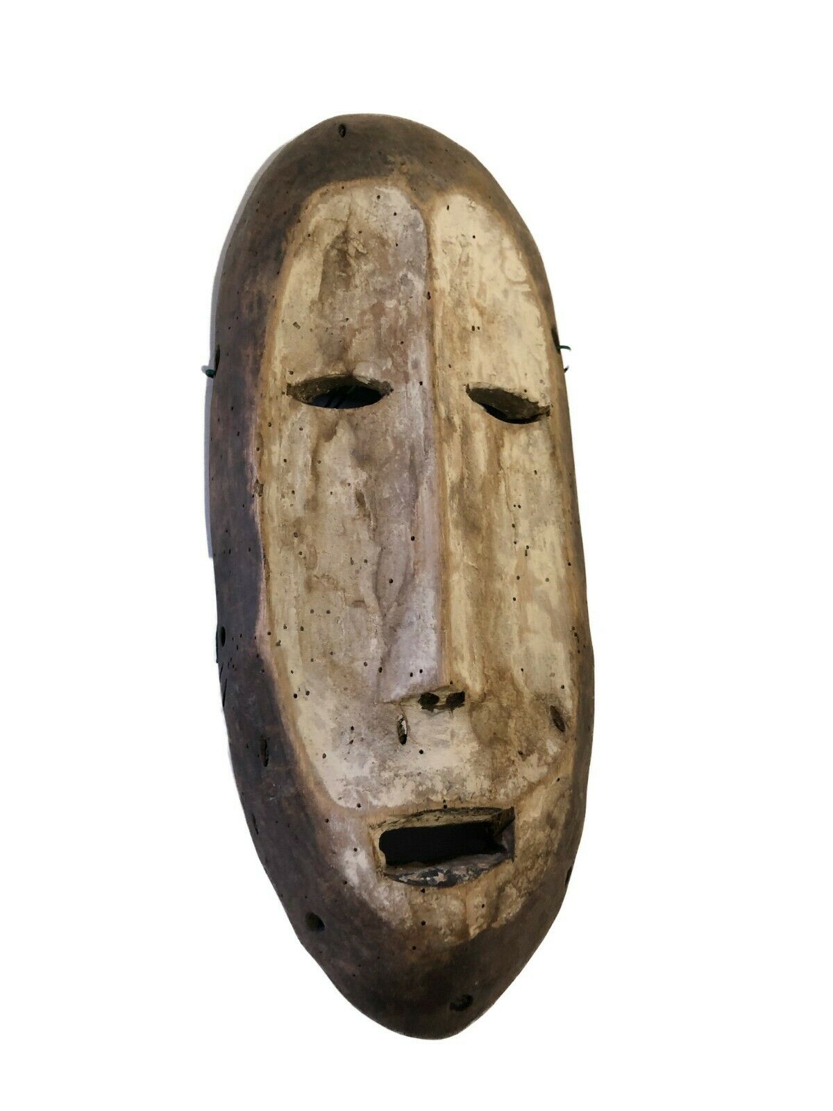 #471Superb african Lega Democratic Republic of the Congo mask 10.5" H