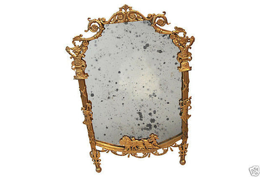 #2019 Superb /Elegant Louis XV Style Old Mirror