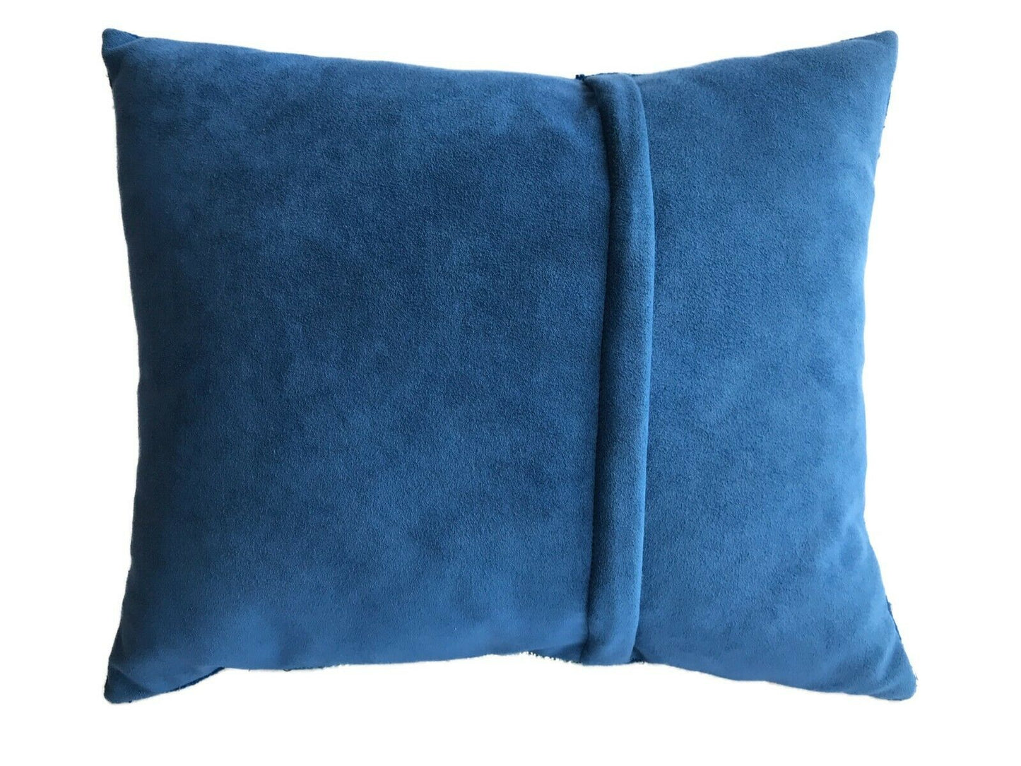 #2246 African Custom Made Indigo  cloth Pillow 14.5" by 12"