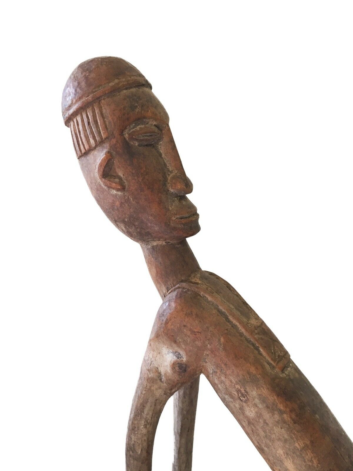 #1186 Lobi Bateba (Thil) Shrine Figure Custom Base  Africa 20.5" H