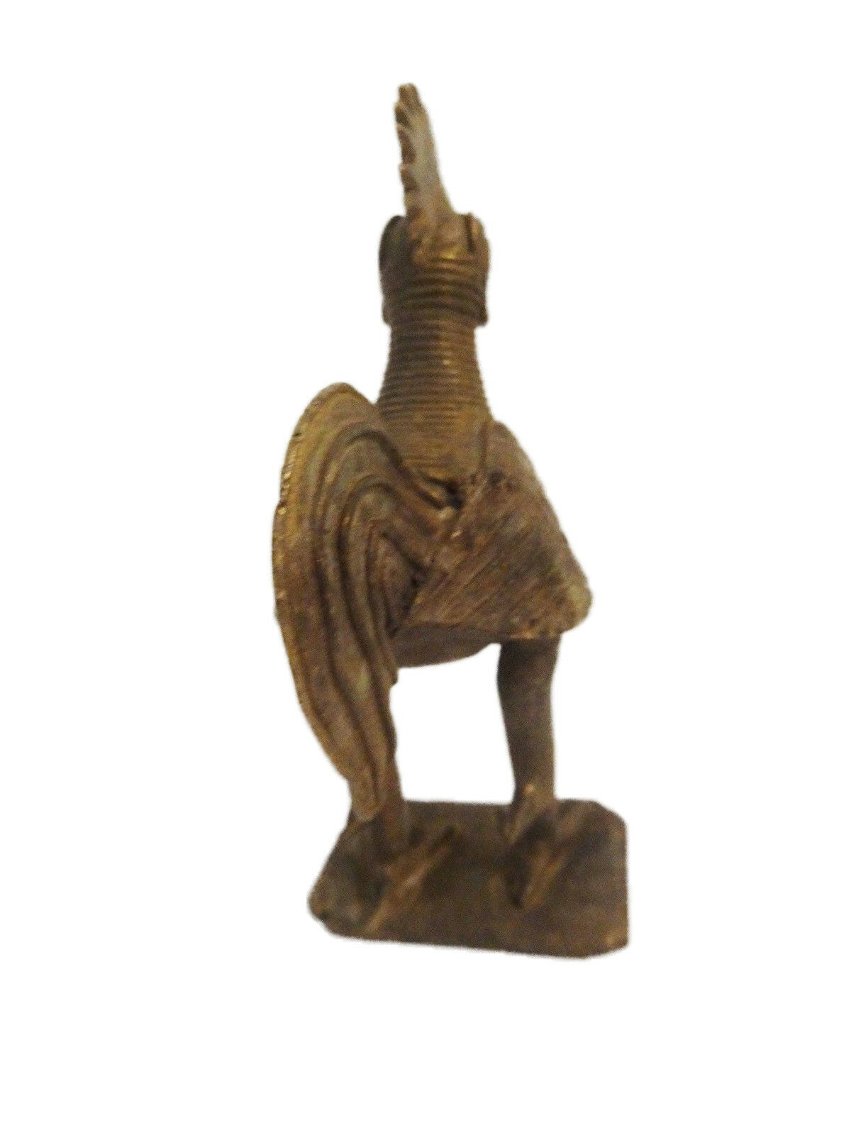 #499 Bronze AfricanTribal/ Ashanti Akan Of a Bird/ Rooster I Coast