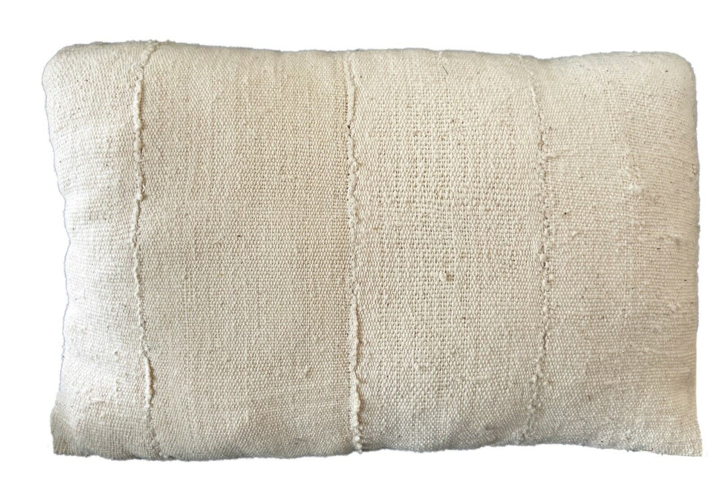 Mud Cloth Bogolan Black & White  Lumbar Pillow African Mali 20" by 13" # 688
