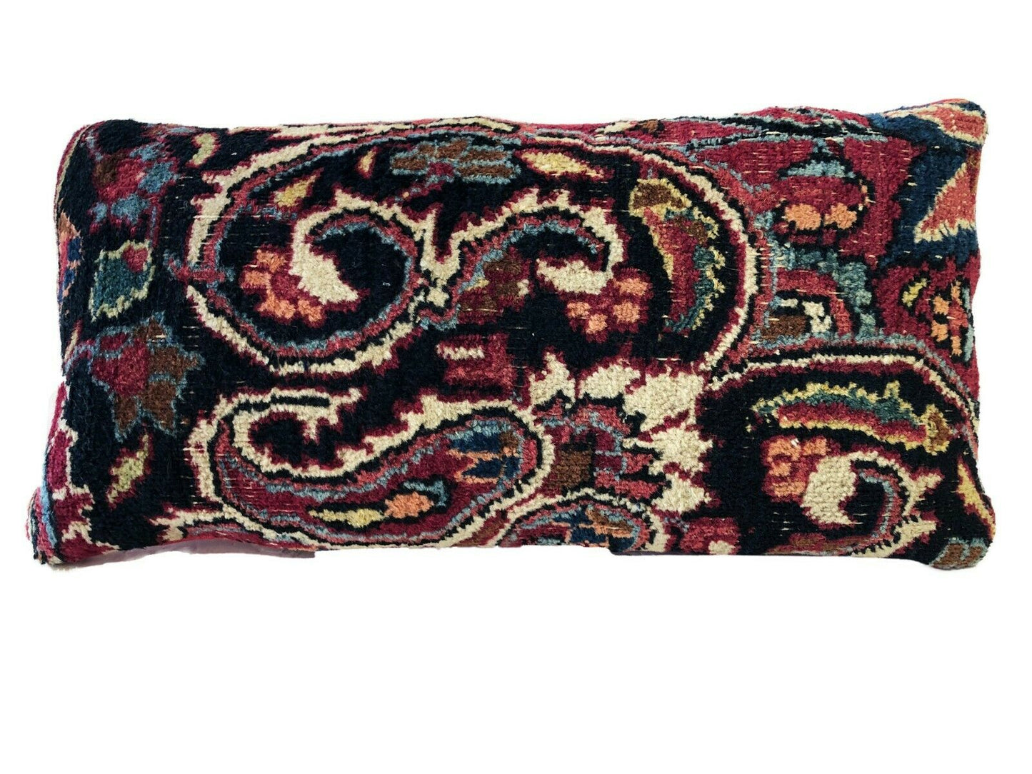 19th Custom Made Antique Lumbar Malayer Pillow 17." w #2194