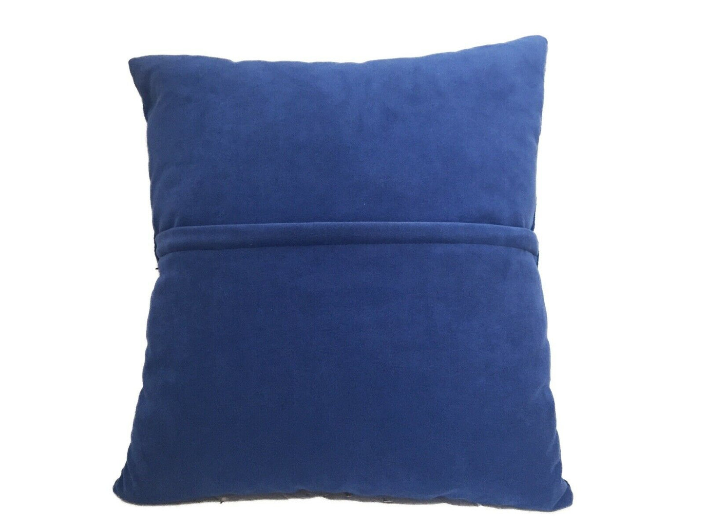 #2068 African Custom Made Indigo  cloth Pillow 17.5" by 16.5"